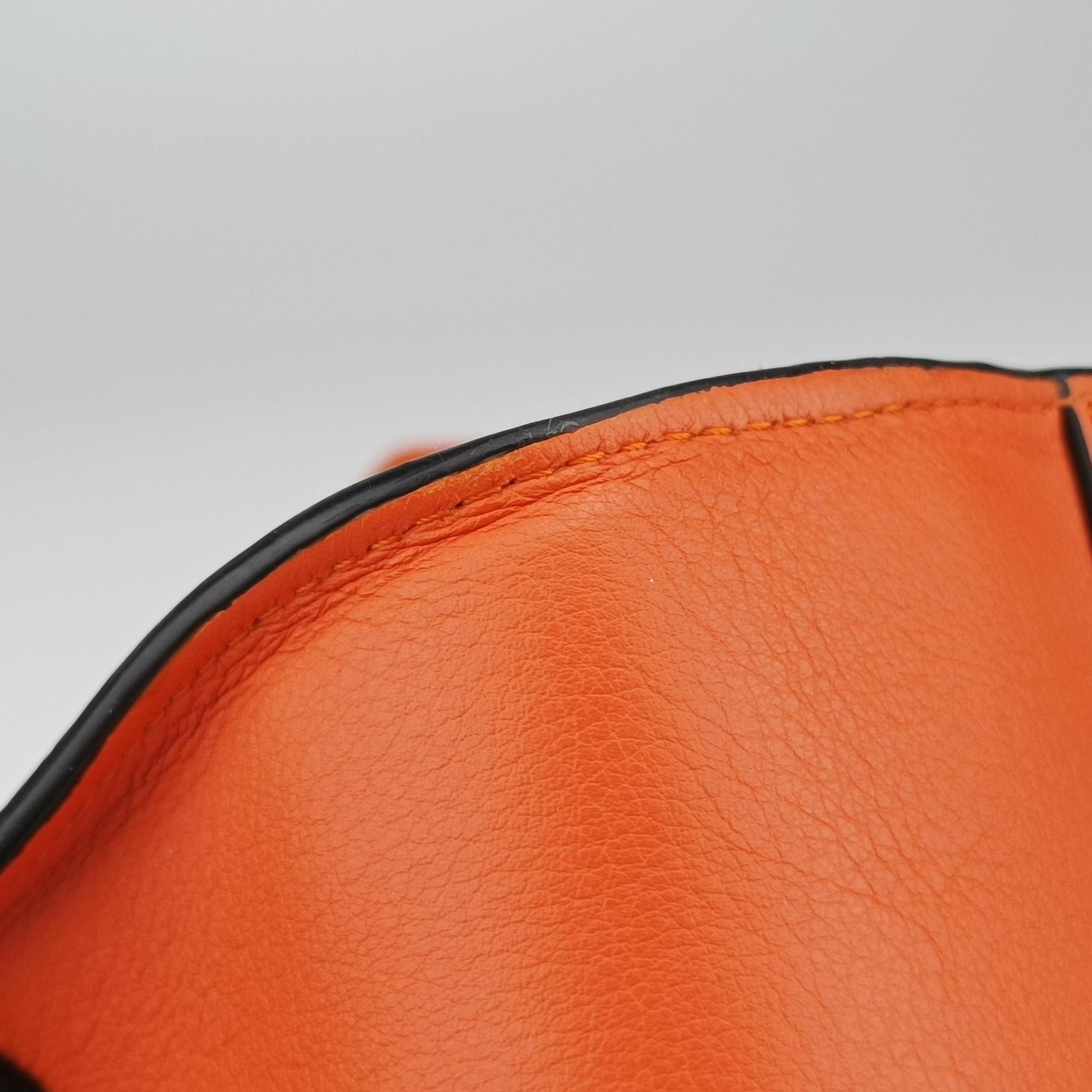 hammock Orange leather 061606ハンモック オレンジ レザー 061606