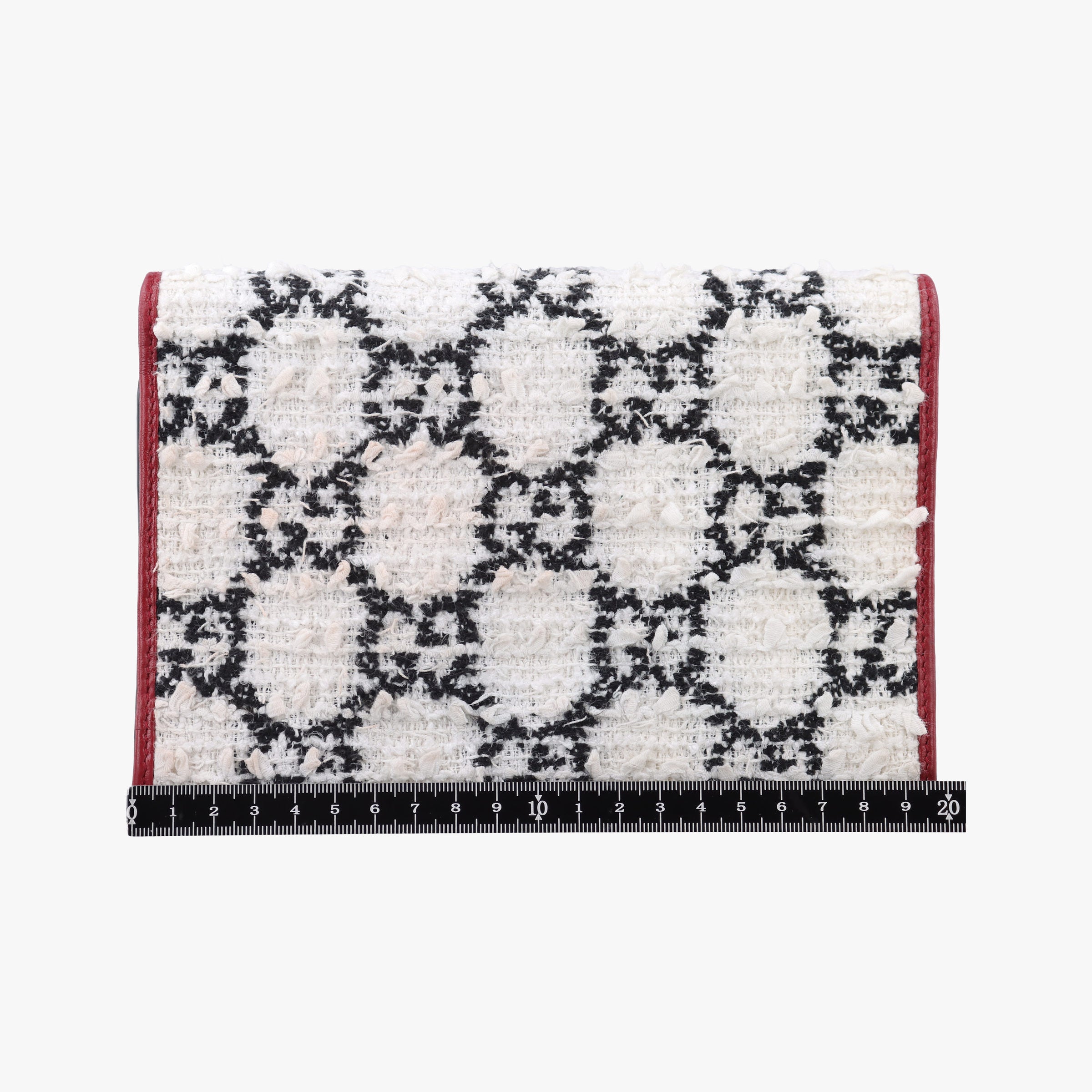 Dionysus Ivory × Red × Black Tweed×Leather 401231 ディオニュソス アイボリー × レッド × ブラック ツイード×レザー 401231