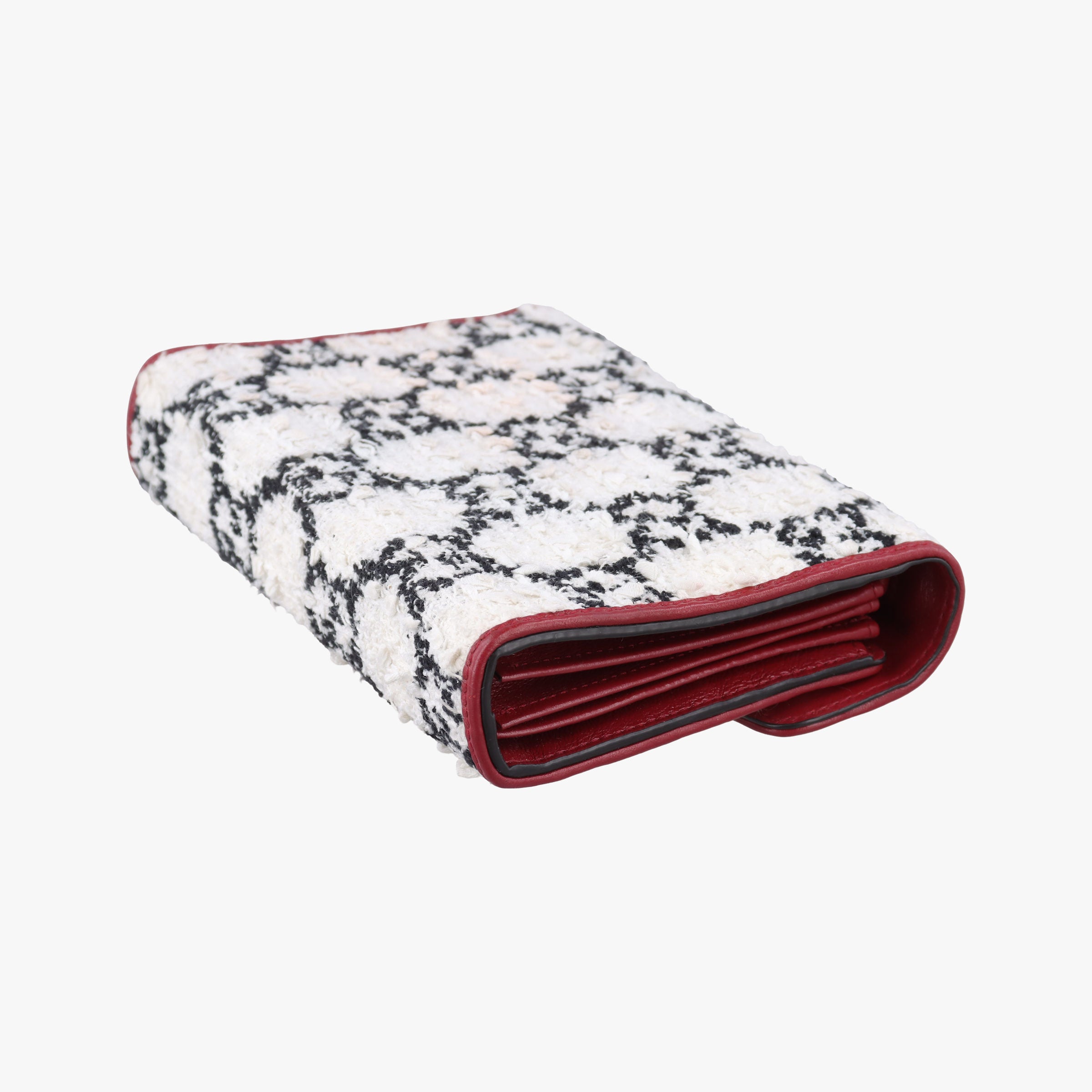 Dionysus Ivory × Red × Black Tweed×Leather 401231 ディオニュソス アイボリー × レッド × ブラック ツイード×レザー 401231