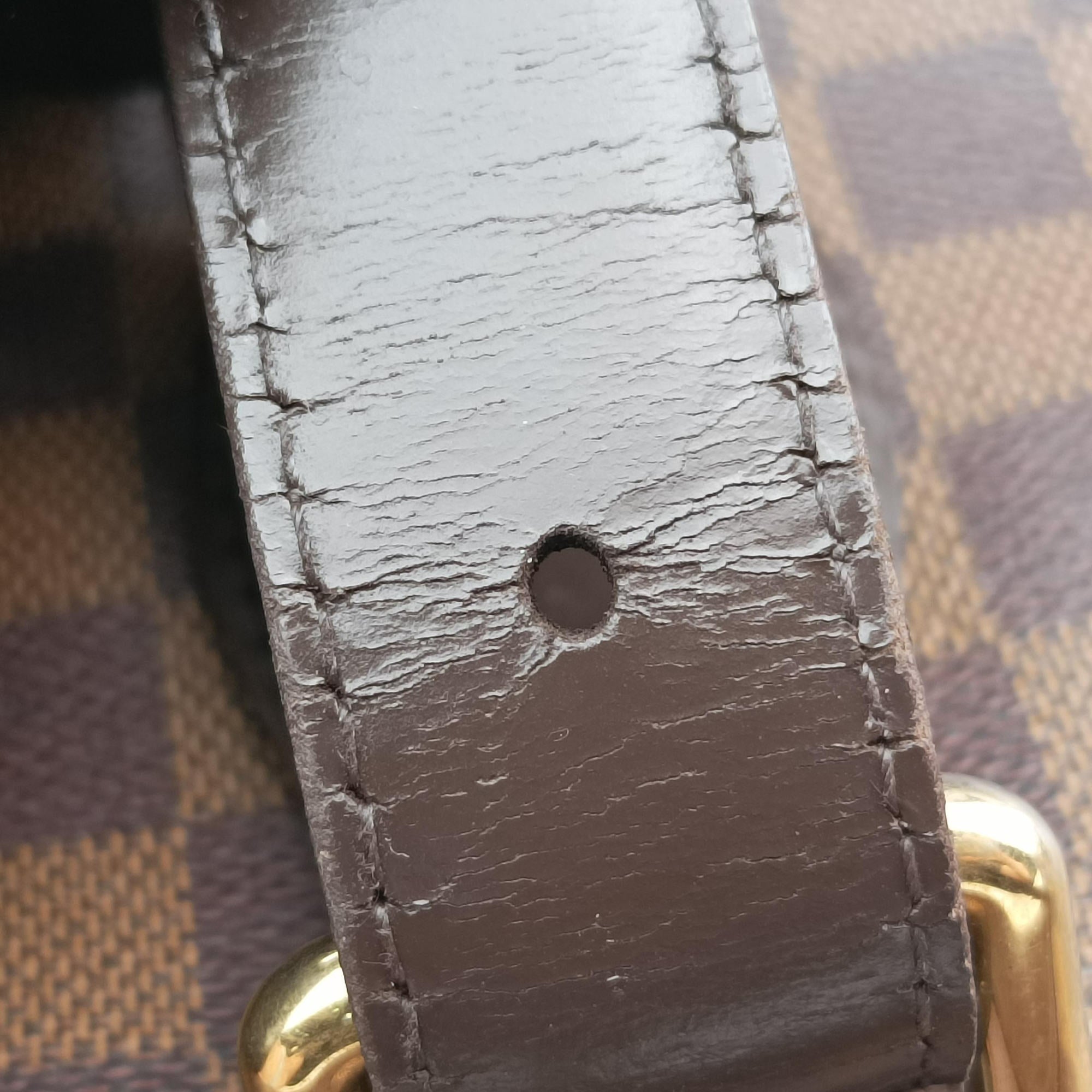 HAMPSTEAD MM EBENE Damier Canvas N51204 Lot number unknownハムプステッドMM エベヌ ダミエキャンバス N51204 製番不明