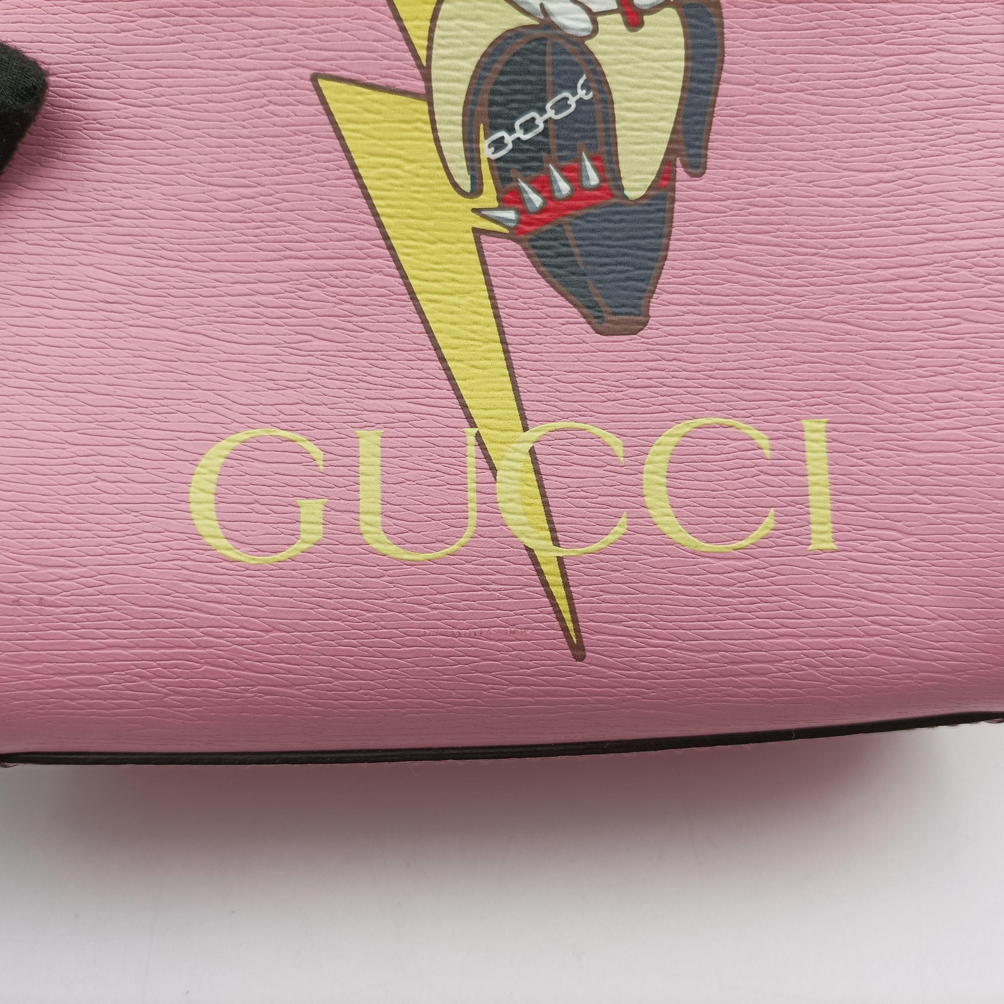 Bananya Mini Pink Leather 671623 F038425373バナニャ ミニ ピンク レザー 671623 F038425373
