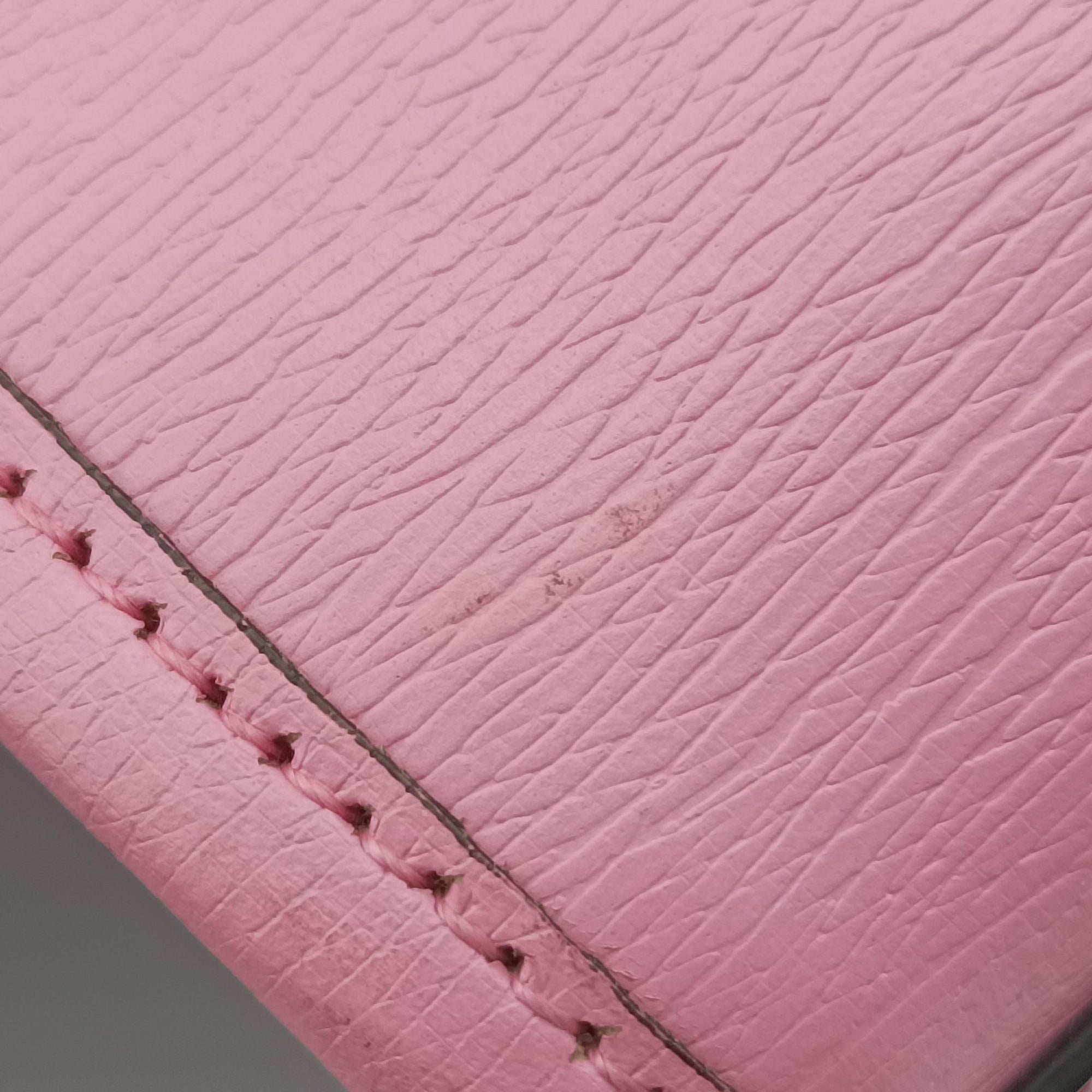 Bananya Mini Pink Leather 671623 F038425373バナニャ ミニ ピンク レザー 671623 F038425373