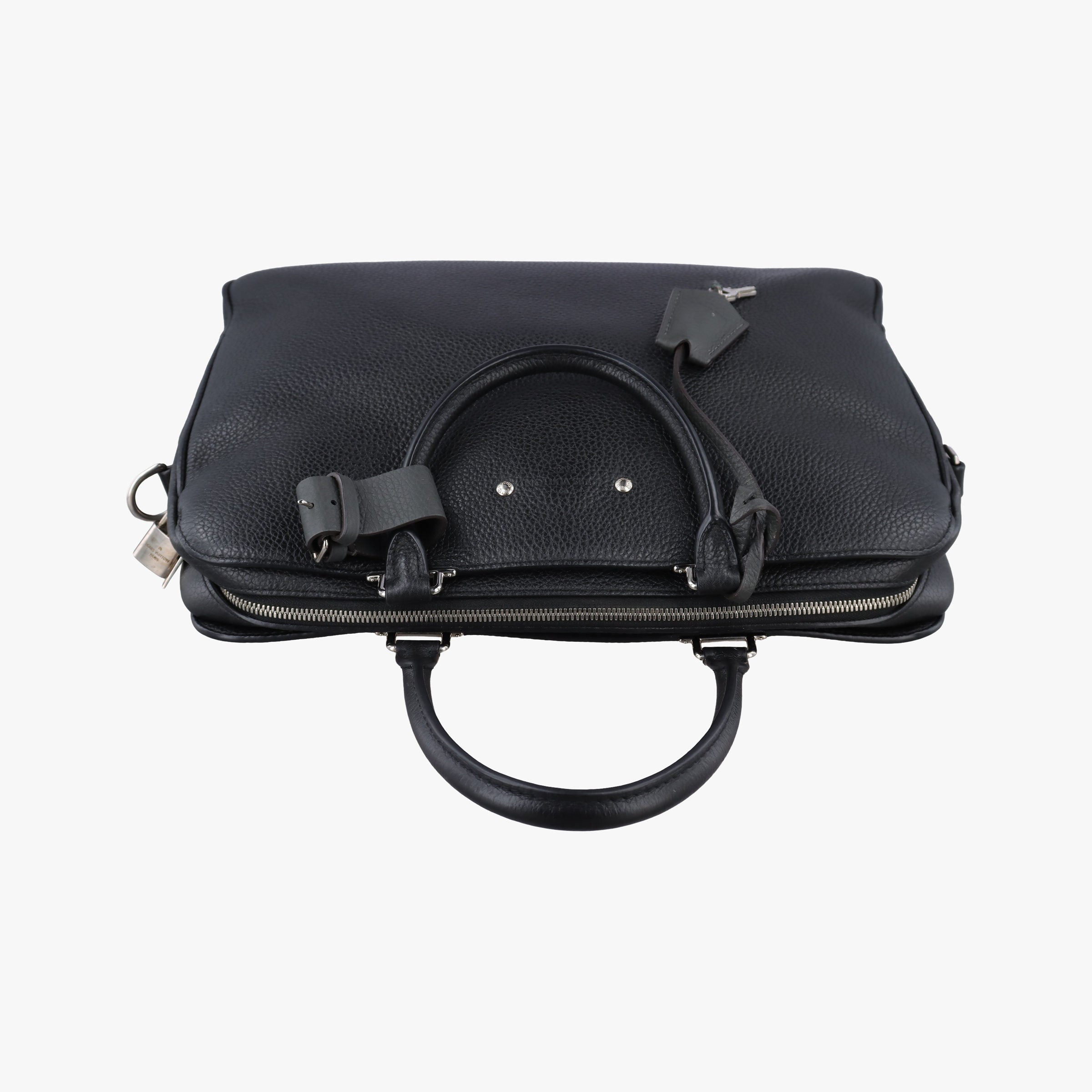 Armand Briefcase MM Noir Taurillon leather M54381 UB0118アルマンド ブリーフケース MM ノワール トリヨンレザー M54381 UB0118