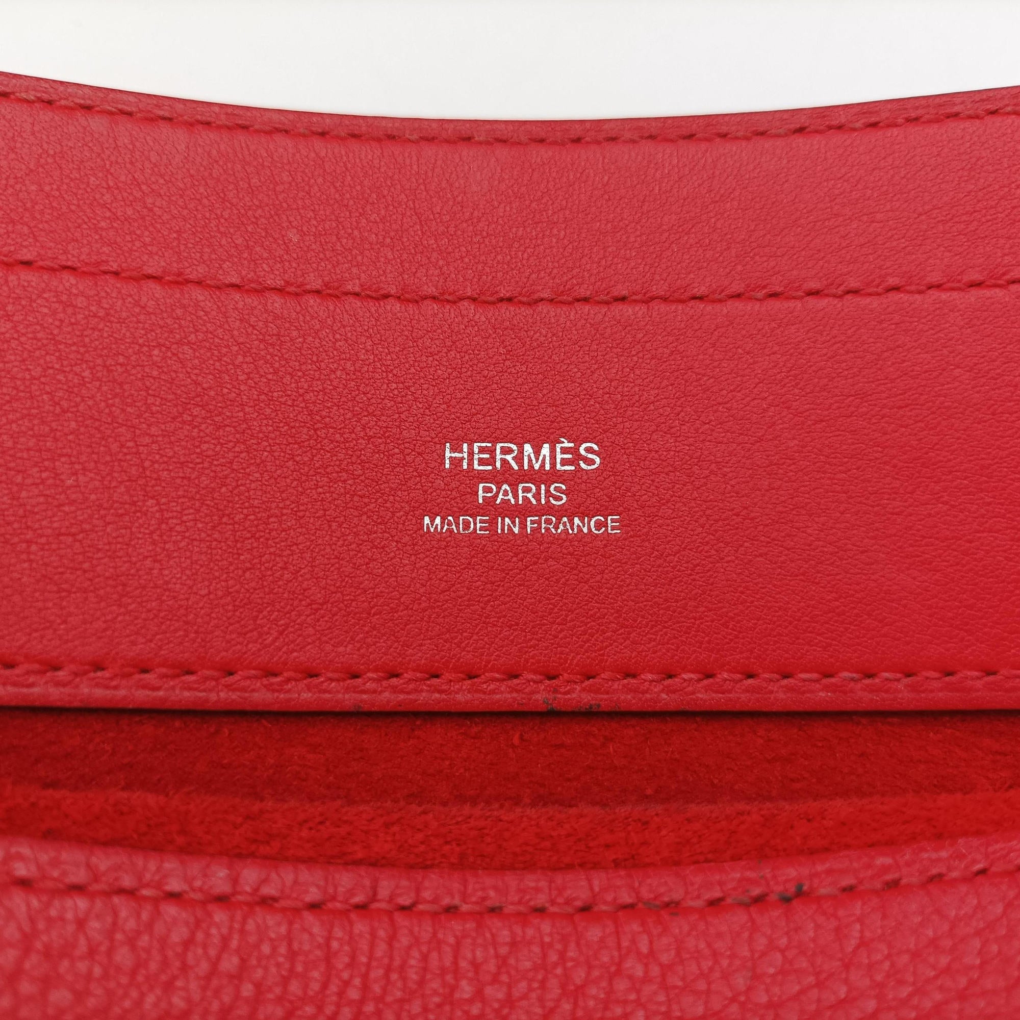 Sac Aline mini Red lambskin D AM 003 UHサック アリーヌ ミニ レッド ラムスキン D AM 003 UH