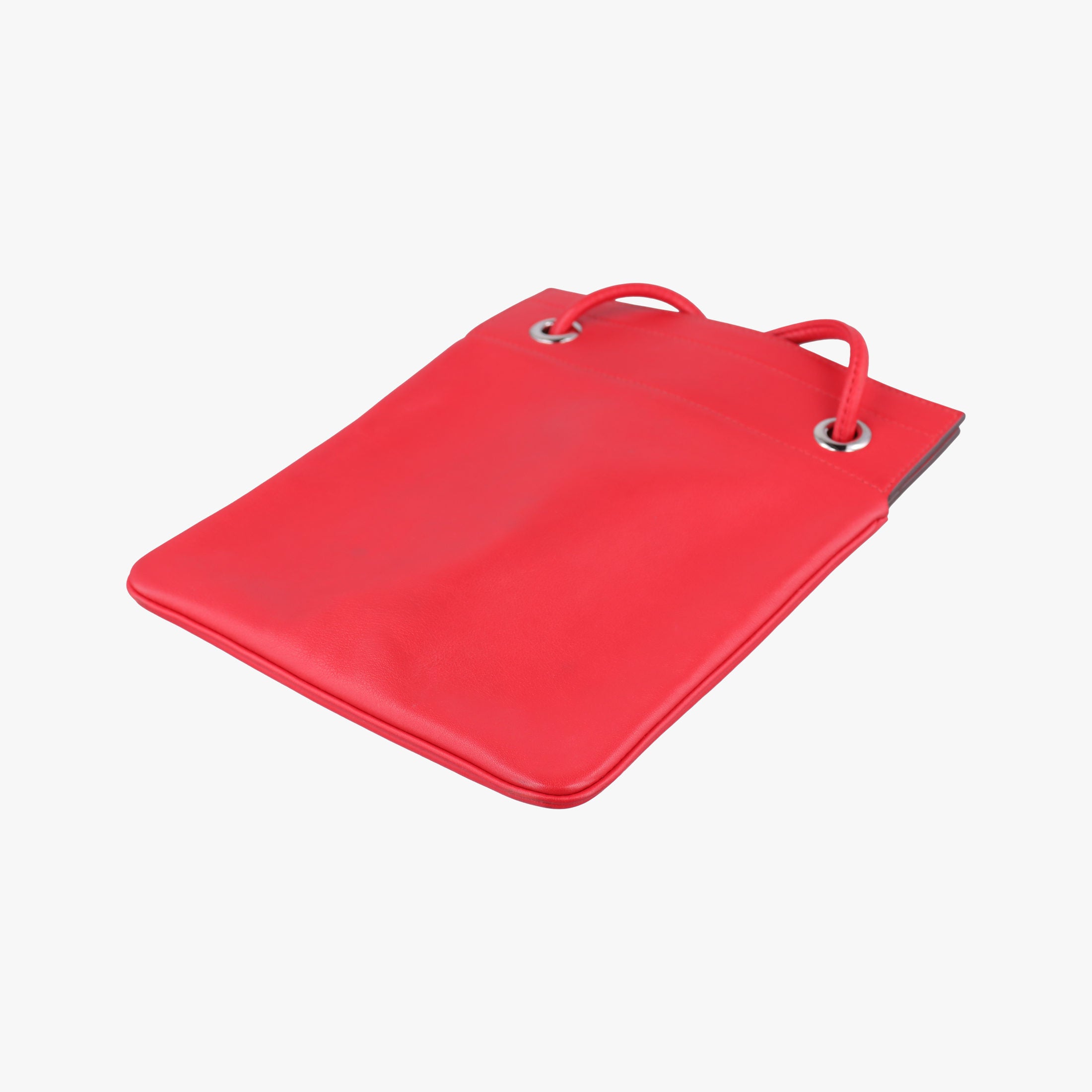 Sac Aline mini Red lambskin D AM 003 UHサック アリーヌ ミニ レッド ラムスキン D AM 003 UH
