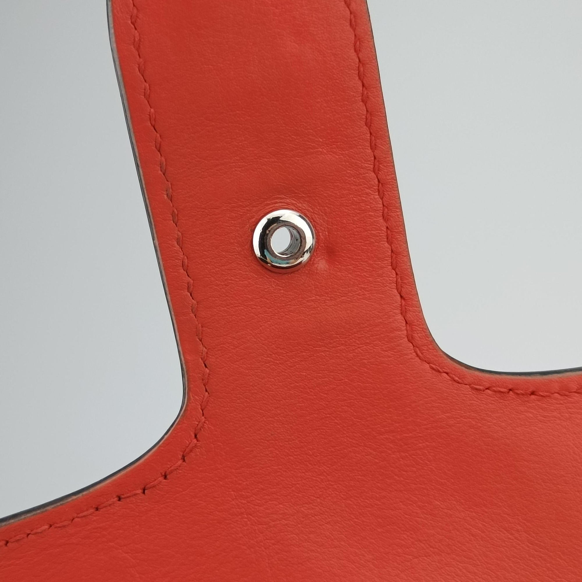 Interlocking G Orange Patent 387606 C018788259インターロッキングG オレンジ パテント 387606 C018788259