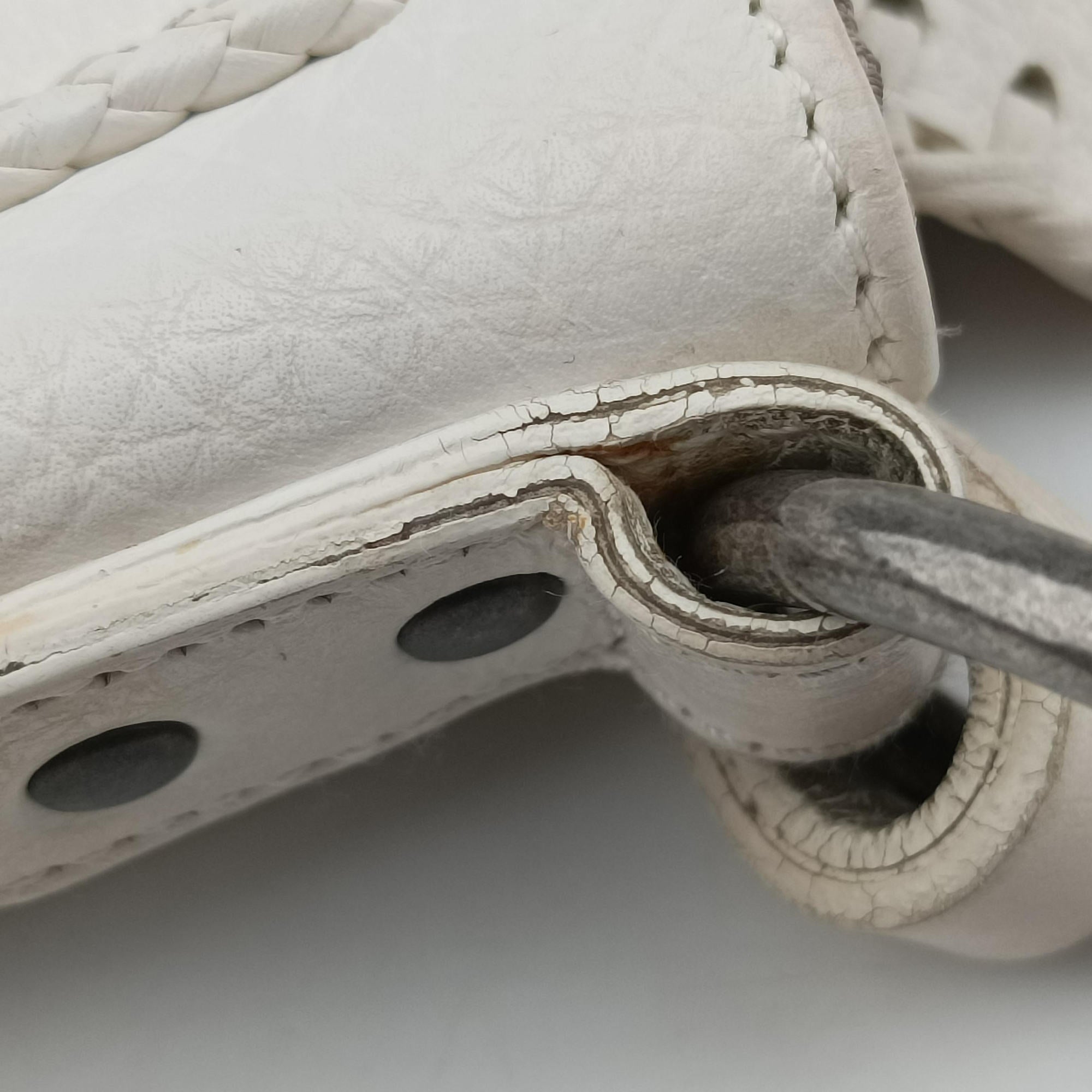 Gaucho White leather 01-RU-0056ガウチョ ホワイト レザー 01-RU-0056
