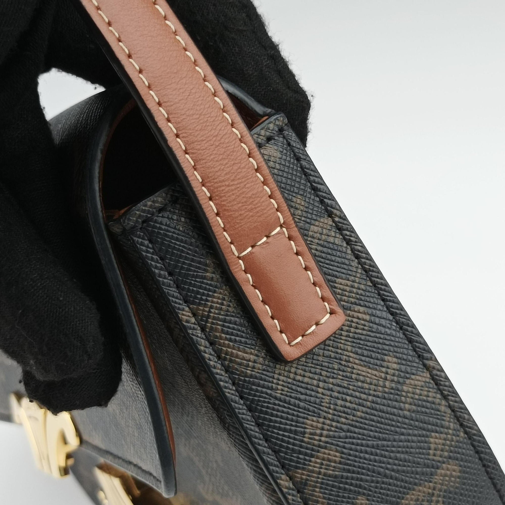 Claude Triomphe Brown PVC coated canvas W-CU-2251クロード トリオンフ ブラウン PVCコーティングキャンバス W-CU-2251