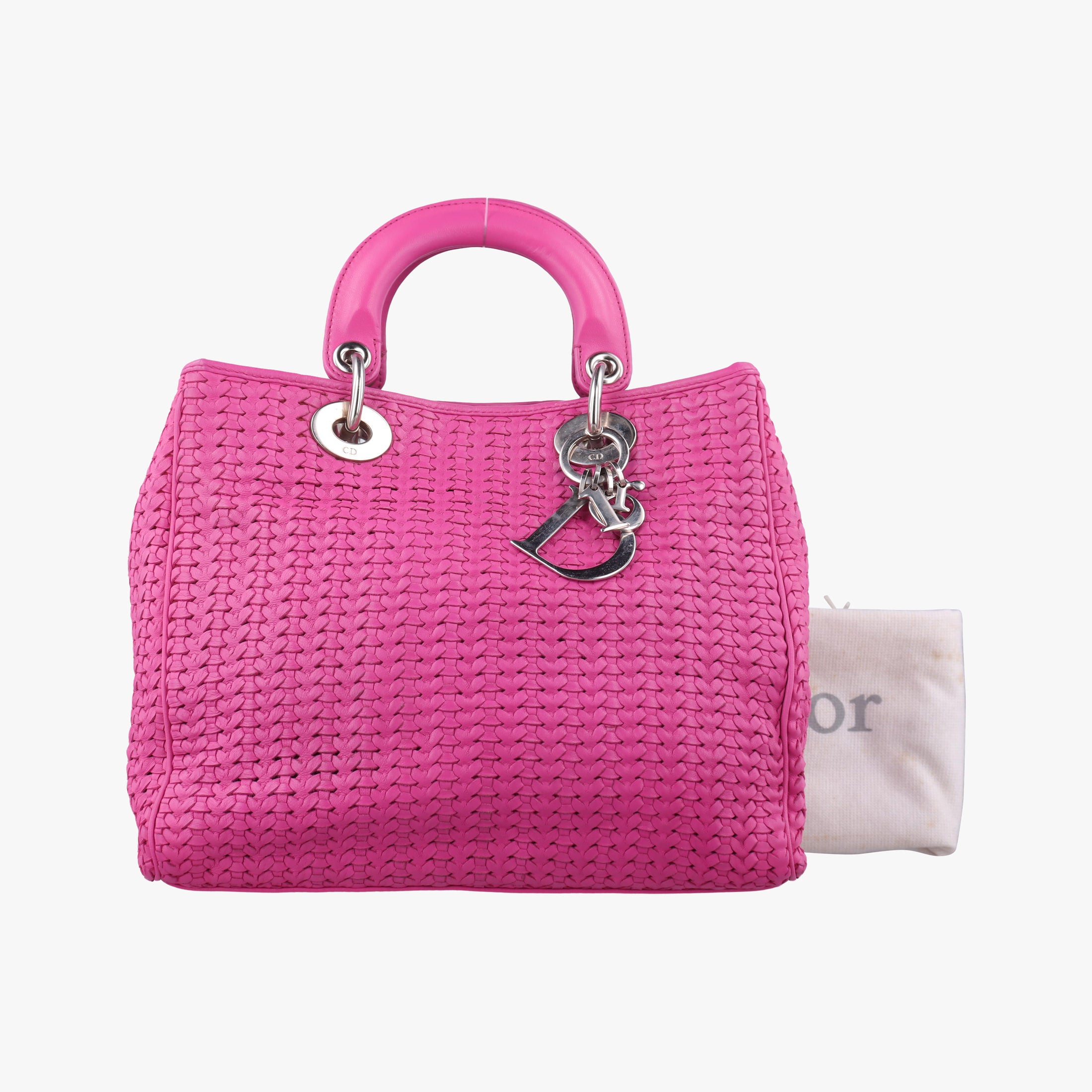 Soft Lady Dior Rose lambskin 168-BM-0068ソフト レディディオール ローズ レッド ラムスキン 168-BM-0068