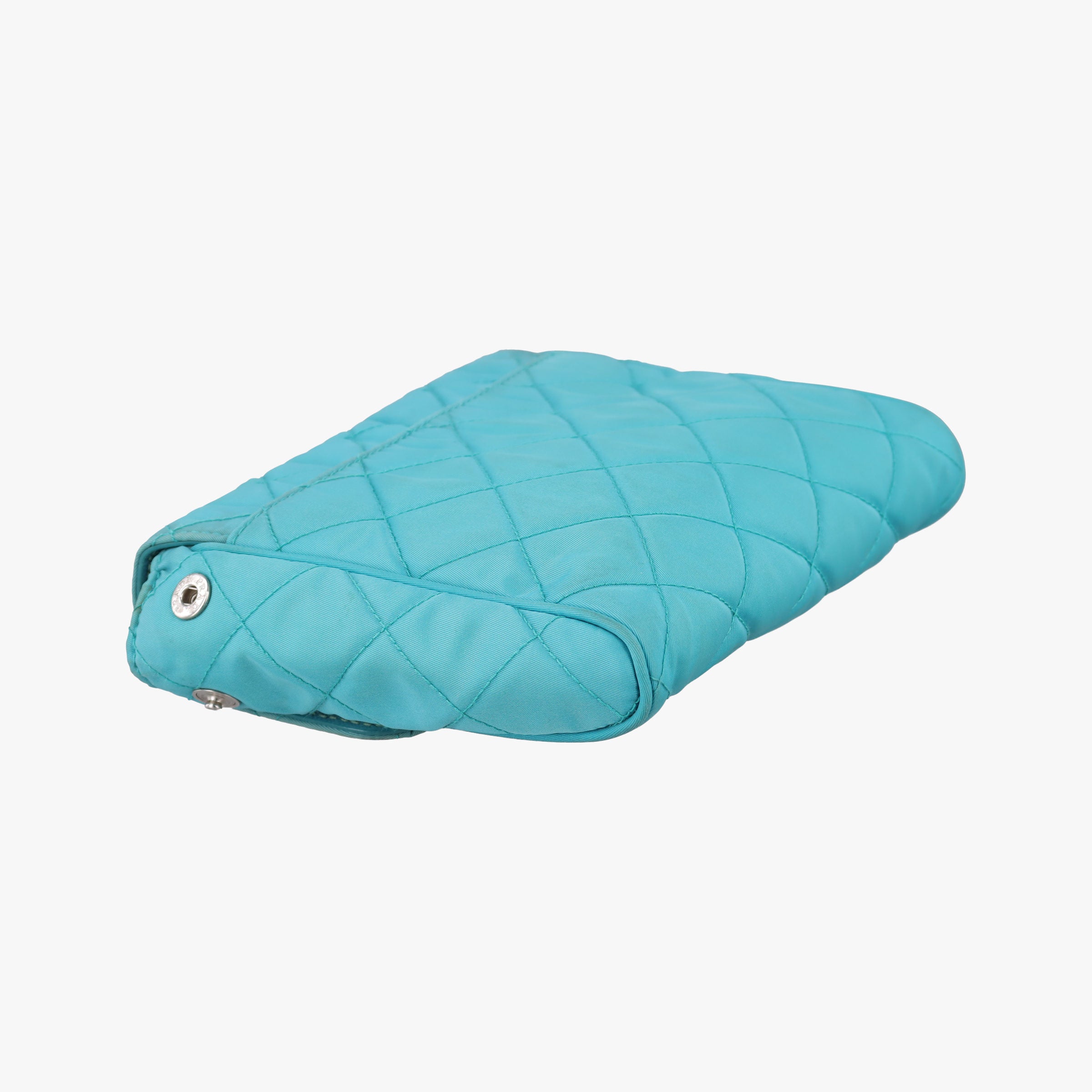 Tessuto Nylon Quilted Impuntu Flap Blue nylon 173テスートナイロンキルティング インプントゥフラップ ブルー ナイロン 173