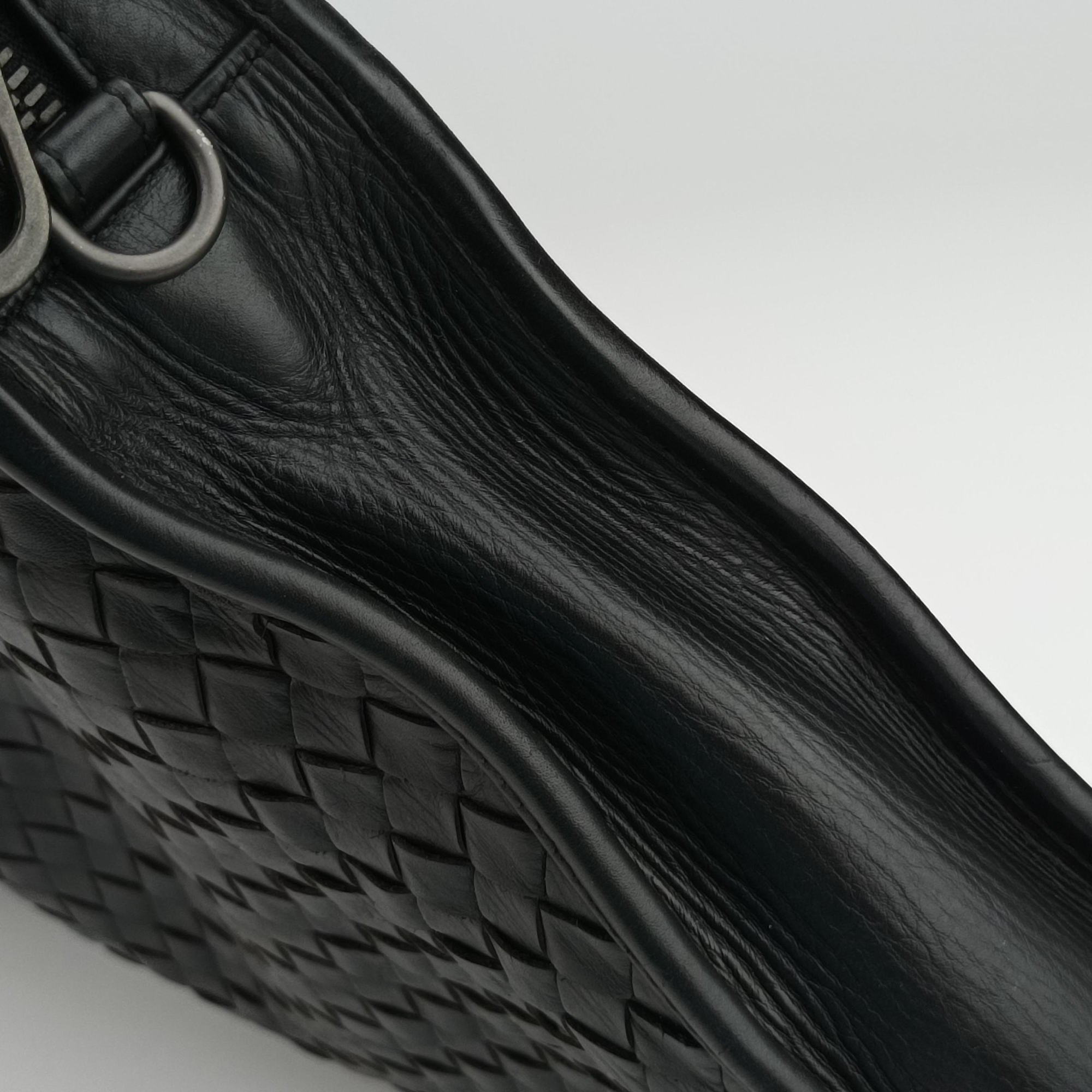 Intrecciato Black lambskin B03241013Cイントレチャート ブラック ラムスキン B03241013C