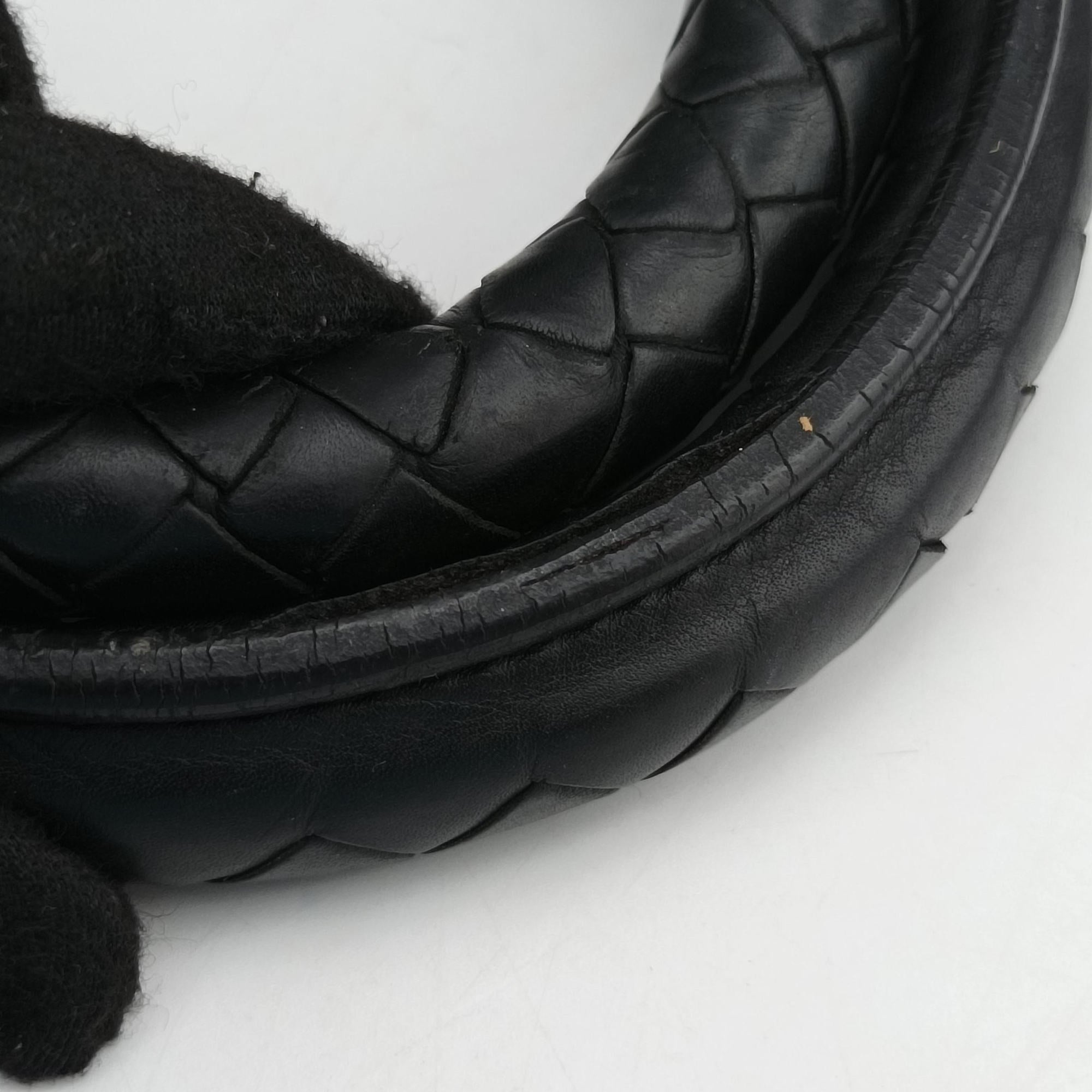 Intrecciato Black lambskin B03241013Cイントレチャート ブラック ラムスキン B03241013C