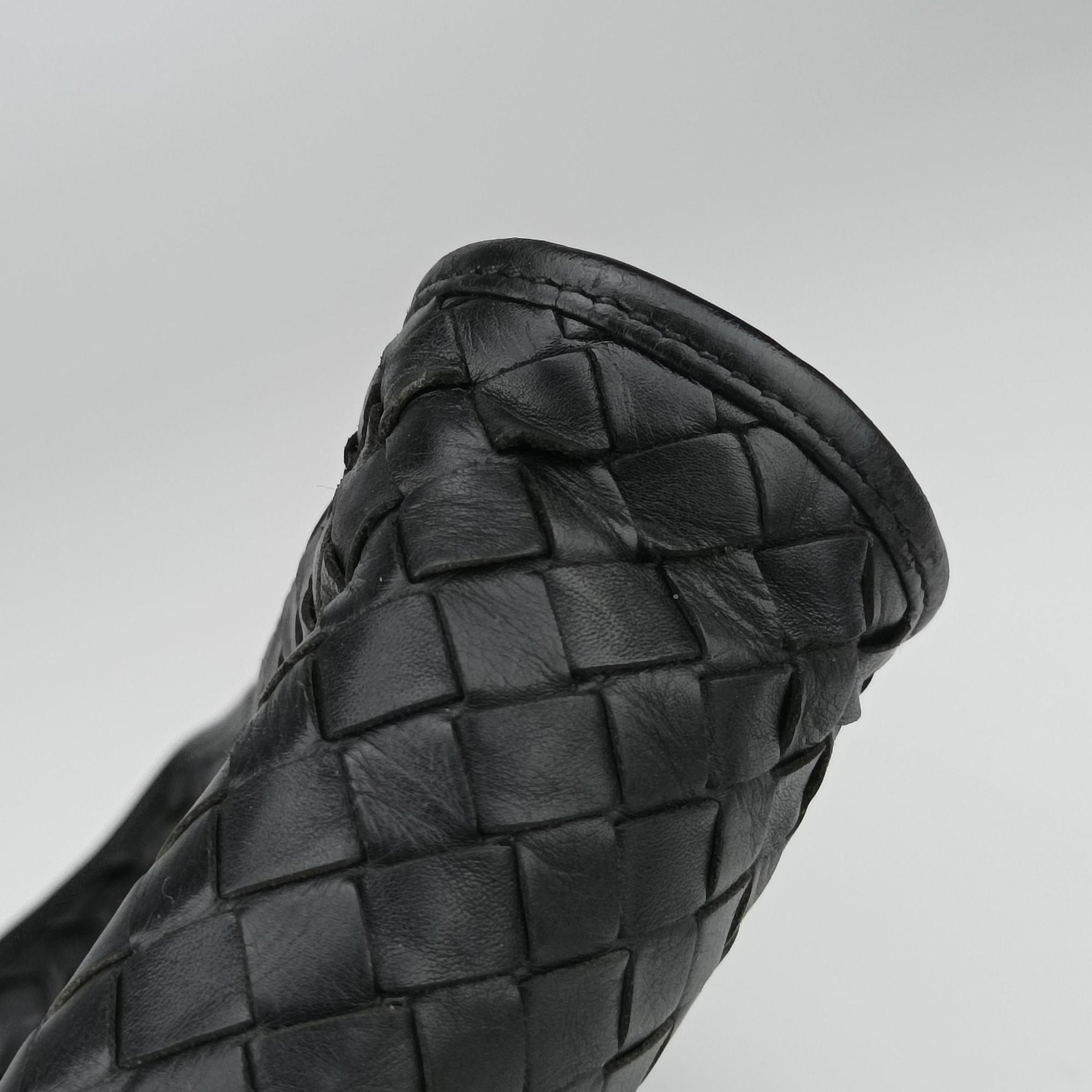 Intrecciato Black lambskin B03241013Cイントレチャート ブラック ラムスキン B03241013C