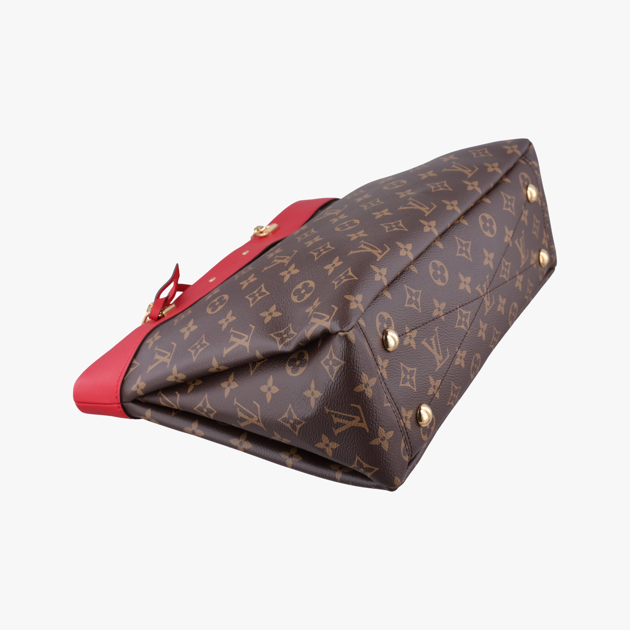 PALLAS SHOPPER Brown×CERISE Monogram Canvas×calf leather M51197 SP4125パラスショッパー モノグラム/ブラウン×スリーズ モノグラムキャンバス×カーフレザー M51197 SP4125