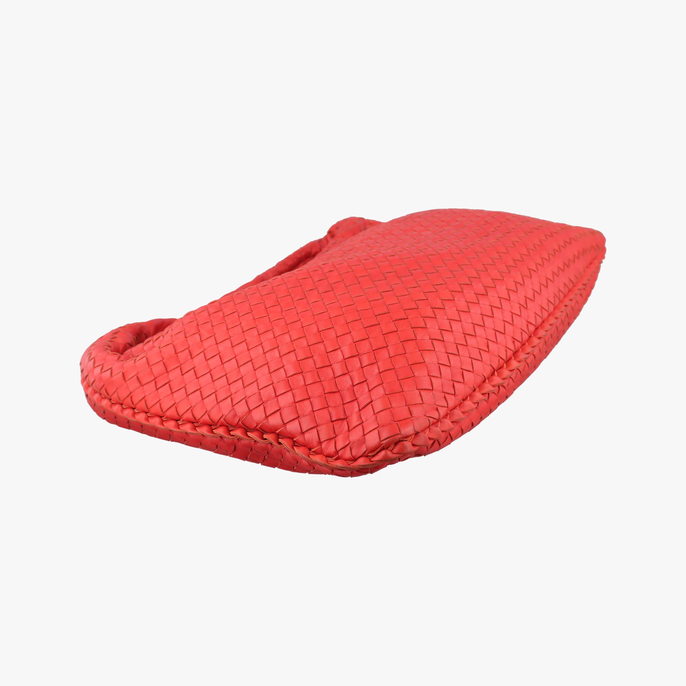 Intrecciato Orange lambskin B00012532Yイントレチャート オレンジ ラムスキン B00012532Y