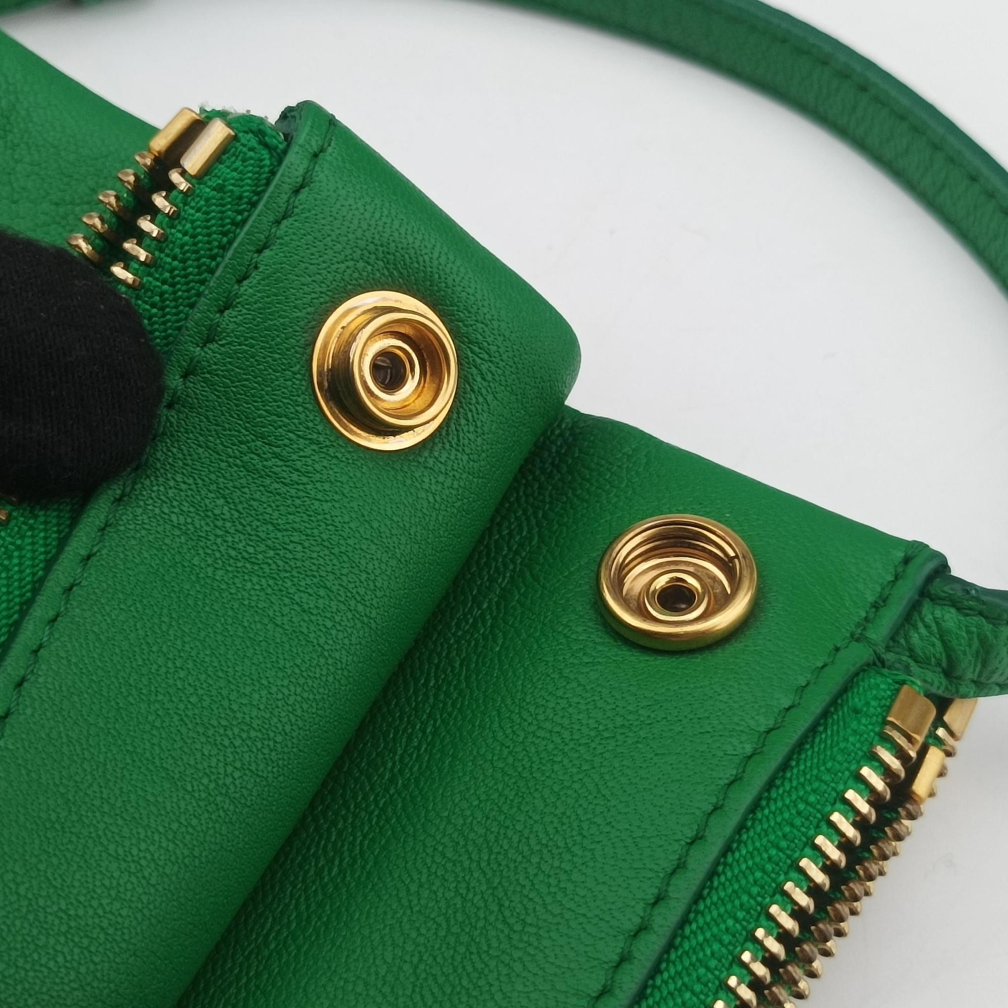 TRIO Green Leather W-U-PA-0124トリオ グリーン レザー W-U-PA-0124
