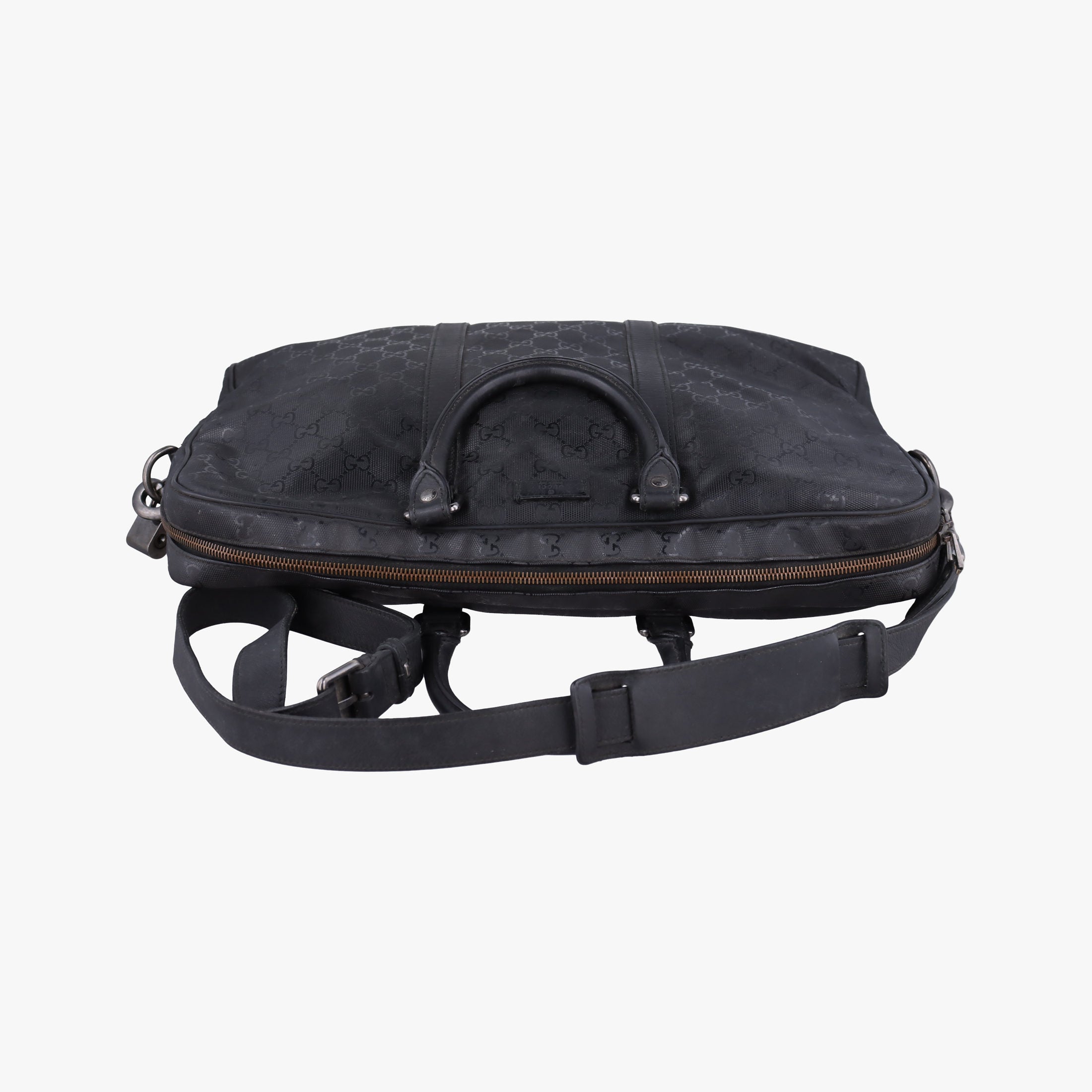 Diamante Black PVC coated canvas×Leather 208463 D015413703ディアマンテ ブラック PVCコーティングキャンバス×レザー 208463 D015413703