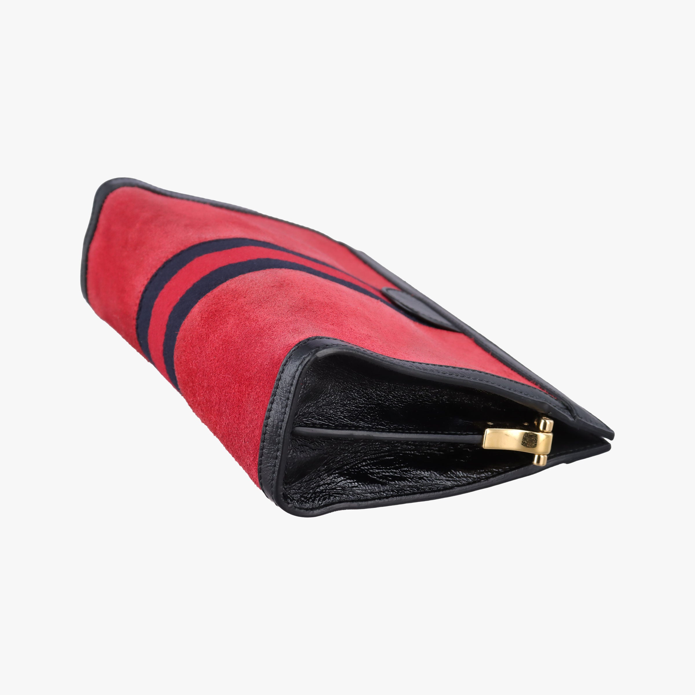 Ophidia Red×Black Suede×Patent 503877 H025787100オフィディア レッド×ブラック スエード×パテント 503877 H025787100