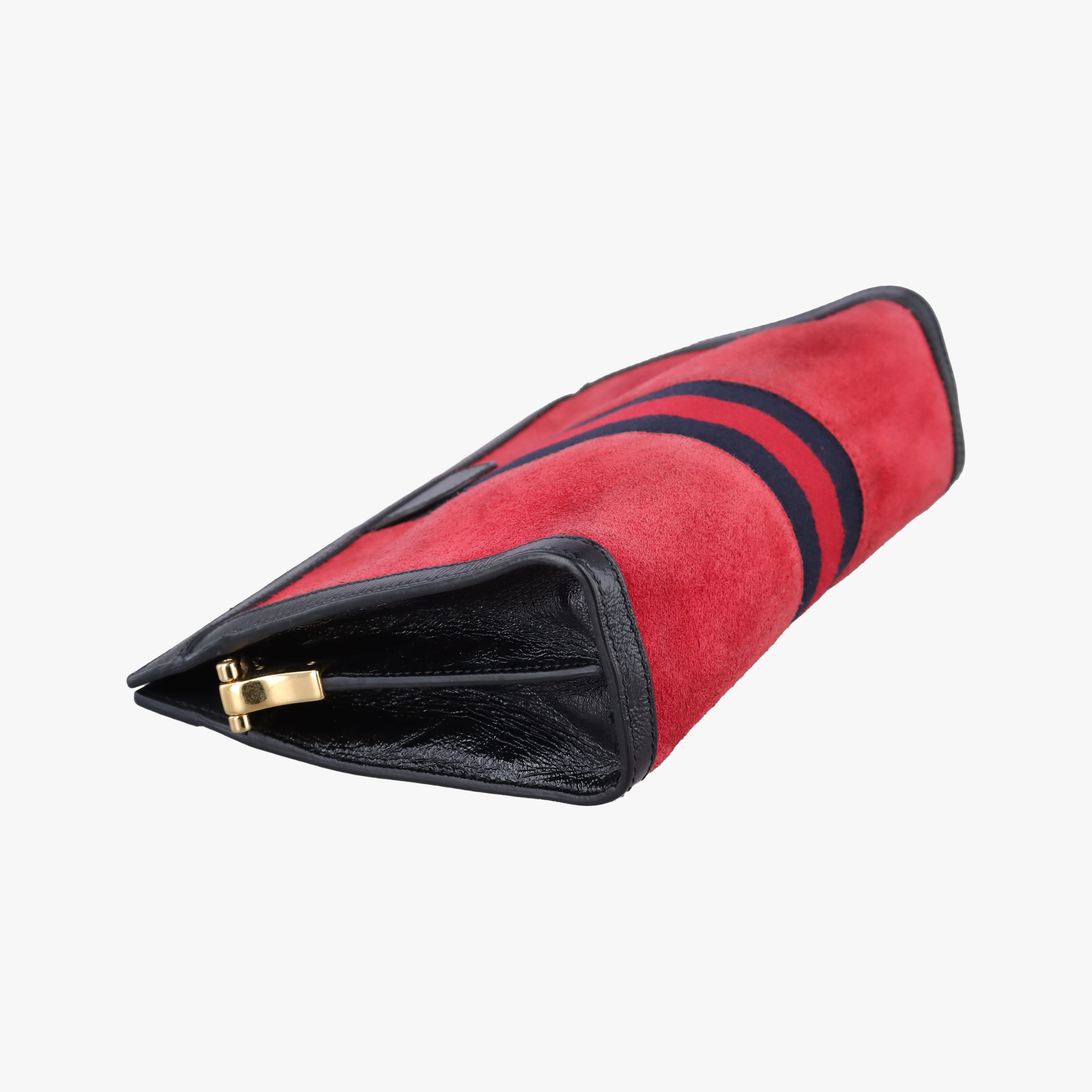 Ophidia Red×Black Suede×Patent 503877 H025787100オフィディア レッド×ブラック スエード×パテント 503877 H025787100