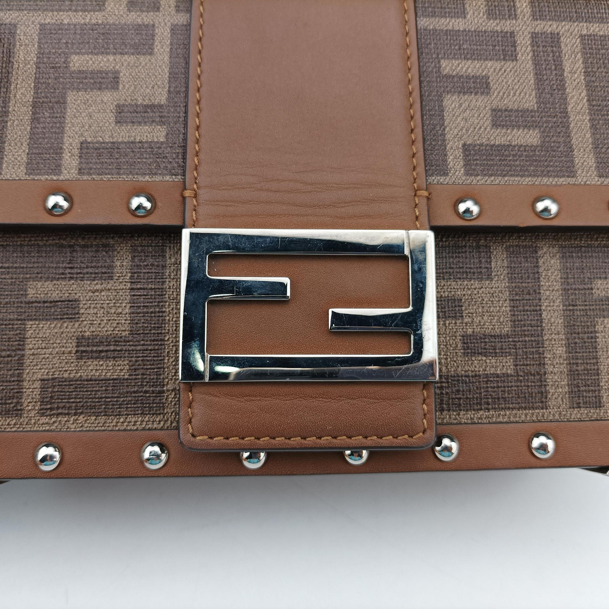 Zucca Trunk Brown PVC coated canvas×Leather 7VA507 7VA507-A8V3 209-0179ズッカ トランク ブラウン PVCコーティングキャンバス×レザー 7VA507 7VA507-A8V3 209-0179