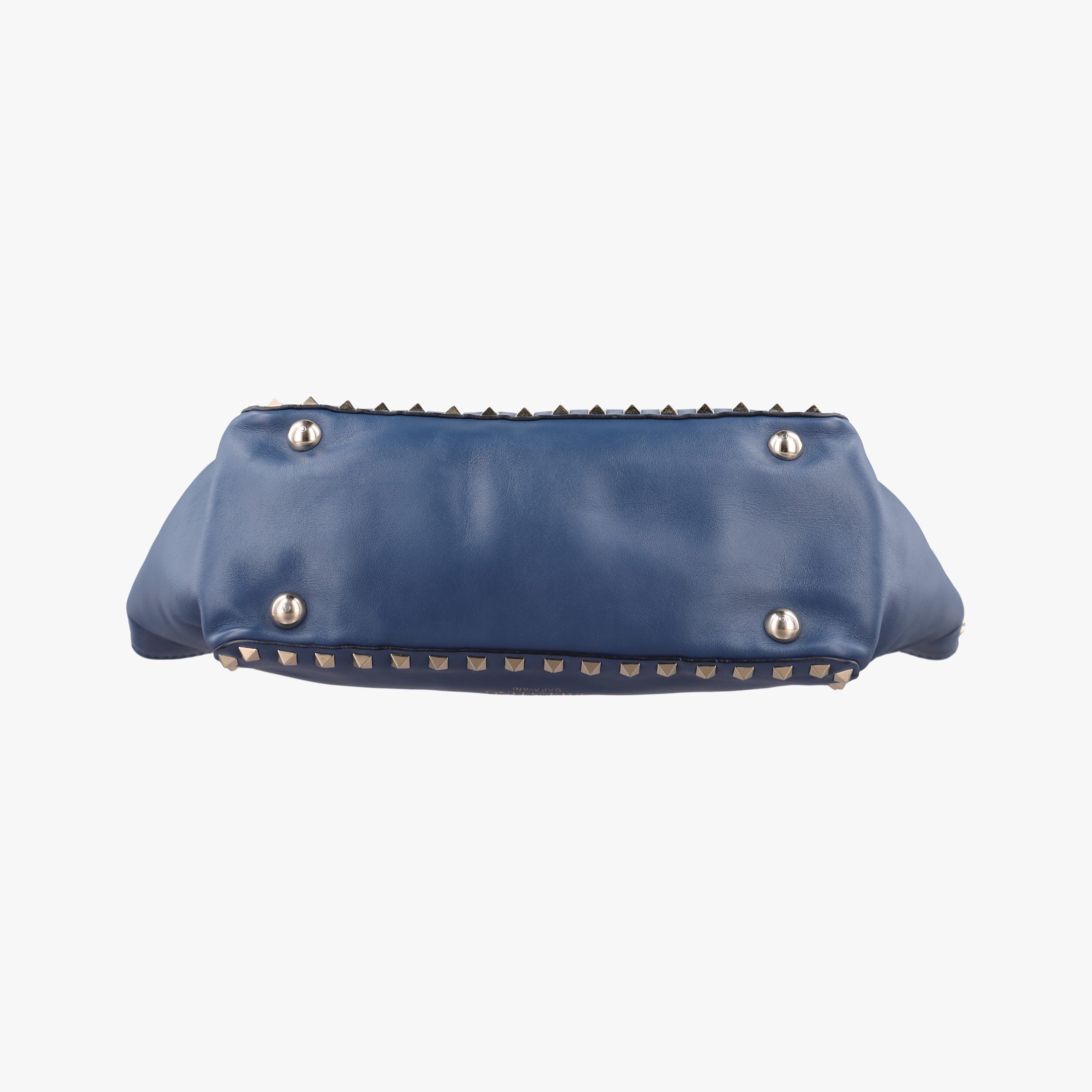 Rockstud Navy Leather Lot number unknownロックスタッズ ネイビー レザー 製番不明