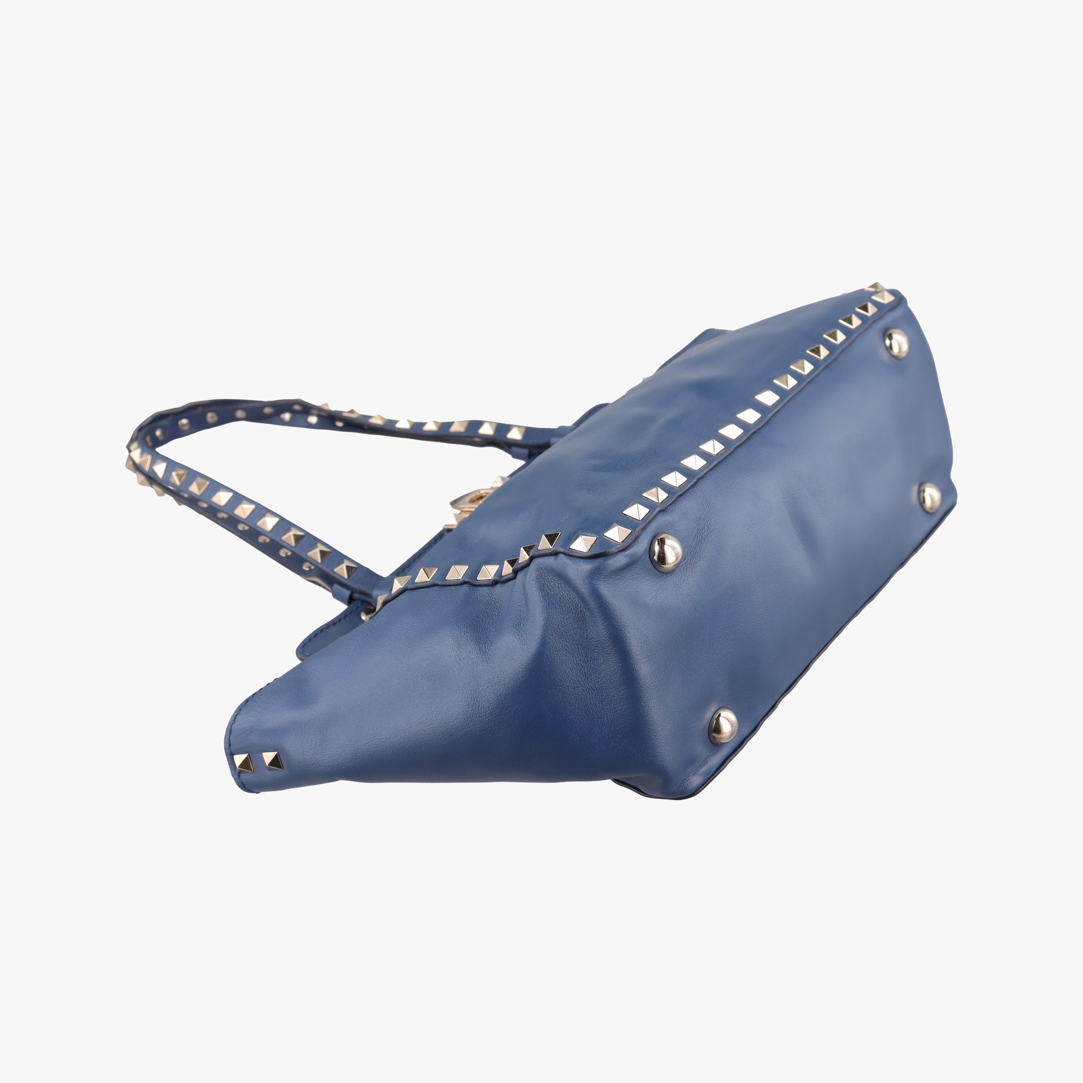 Rockstud Navy Leather Lot number unknownロックスタッズ ネイビー レザー 製番不明