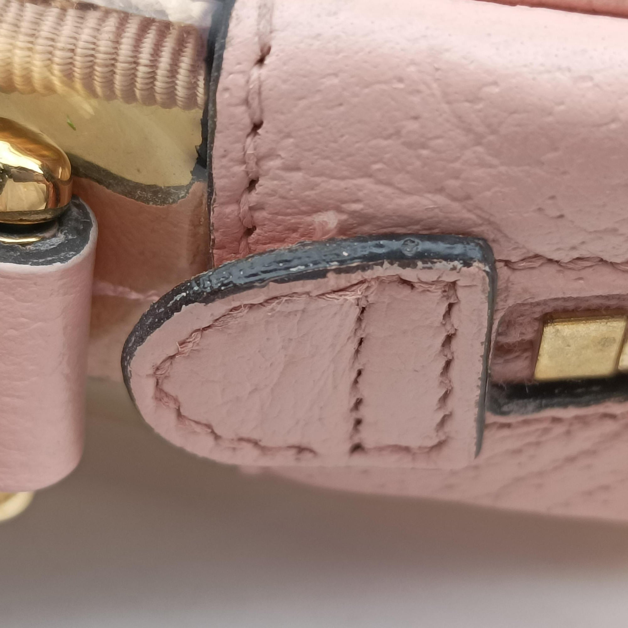 OPHIDIA Pink×Transparent PVC coated canvas 517350 オフィディア ピンク×クリア PVCコーティングキャンバス 517350