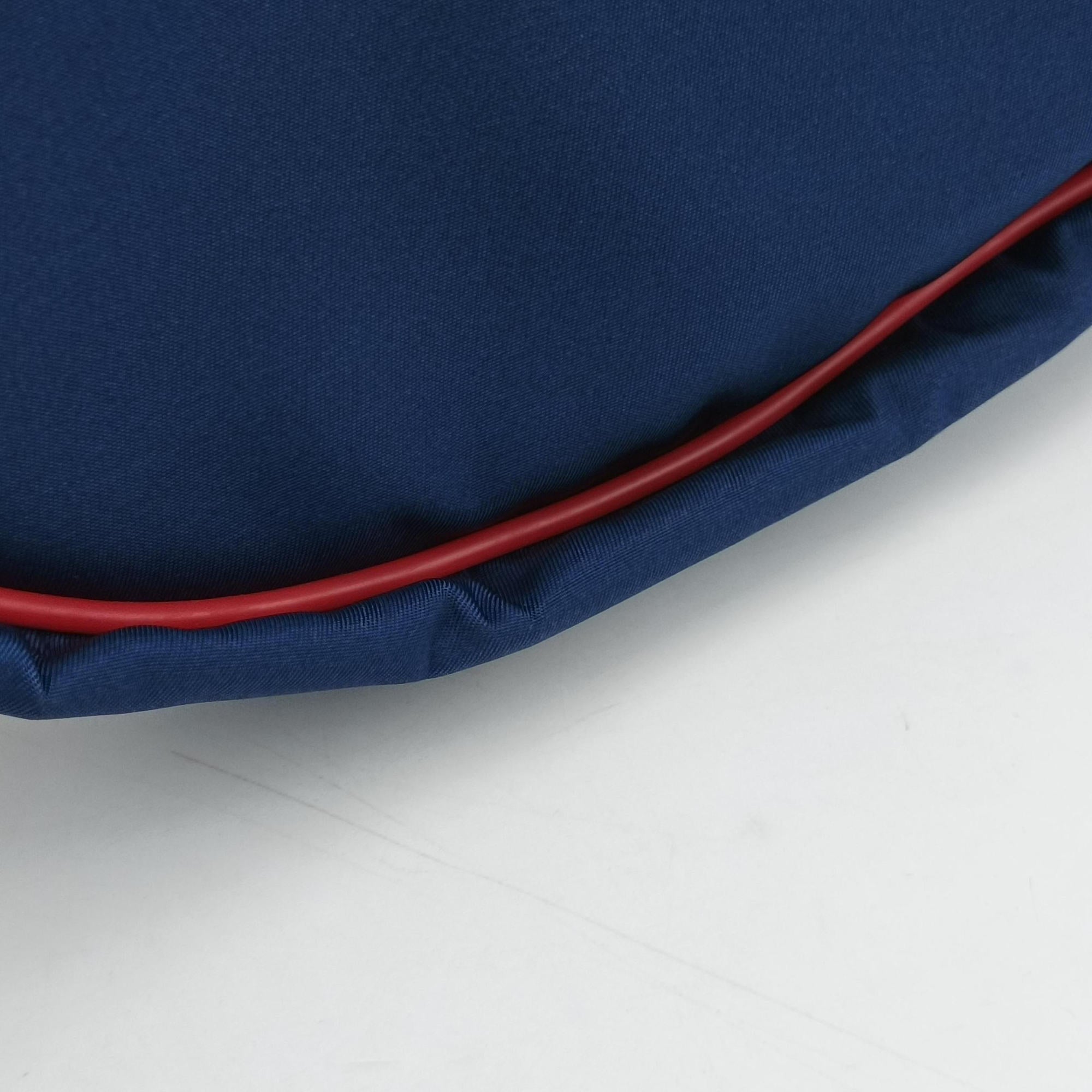 kids half moon bag Blue×Red nylon 611686 キッズ ハーフムーンバッグ ブルー×レッド ナイロン 611686