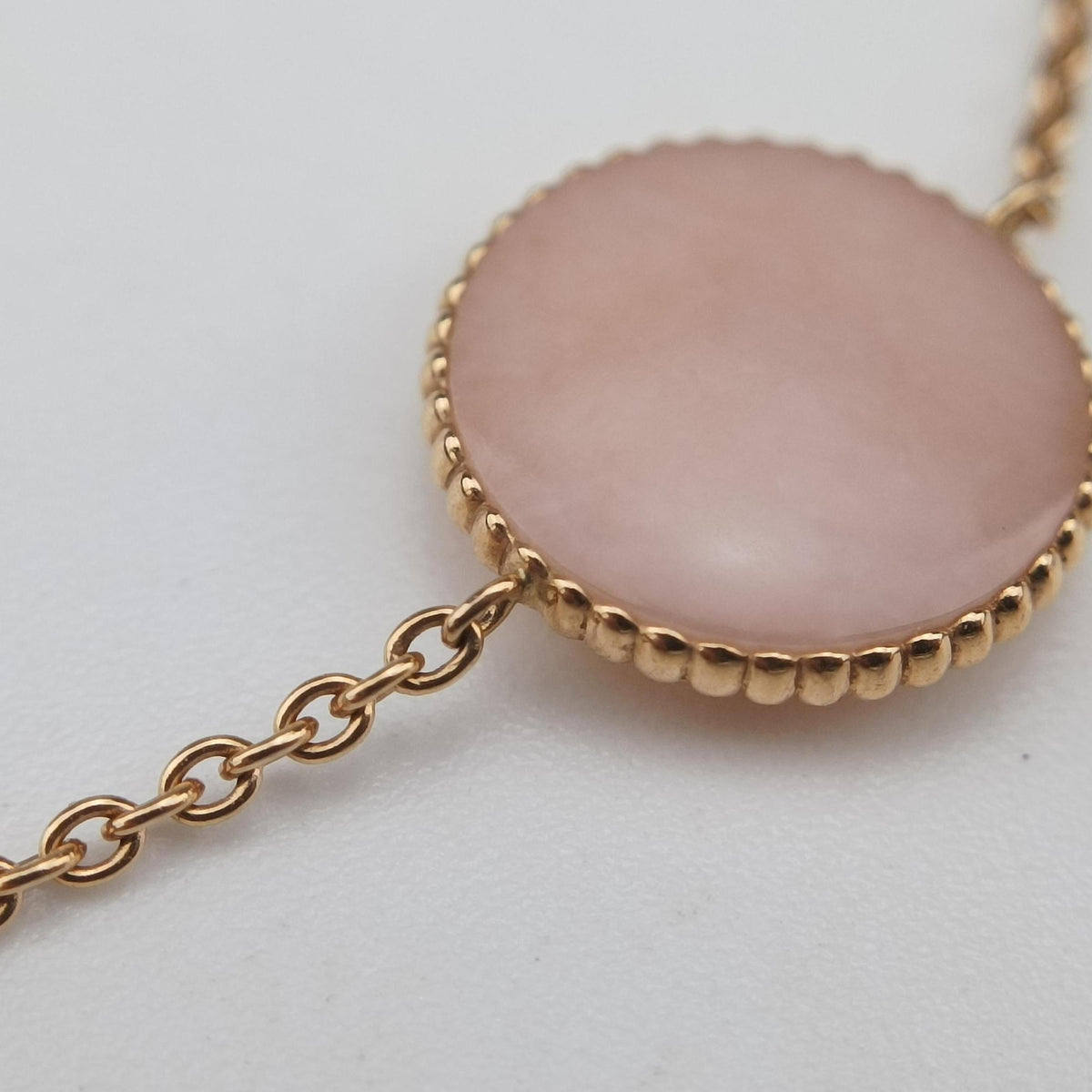 Rose des Vents medallion Pink×PinkGolden AU750 068179ローズデヴァン メダリオン ピンク ×ピンク ゴールド AU750 068179