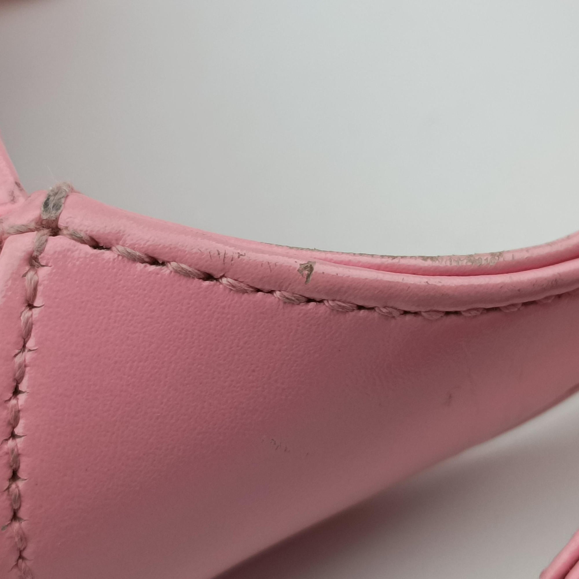 JACKIE 1961 Pink Leather 637091 E034537242ジャッキー 1961 ピンク レザー 637091 E034537242