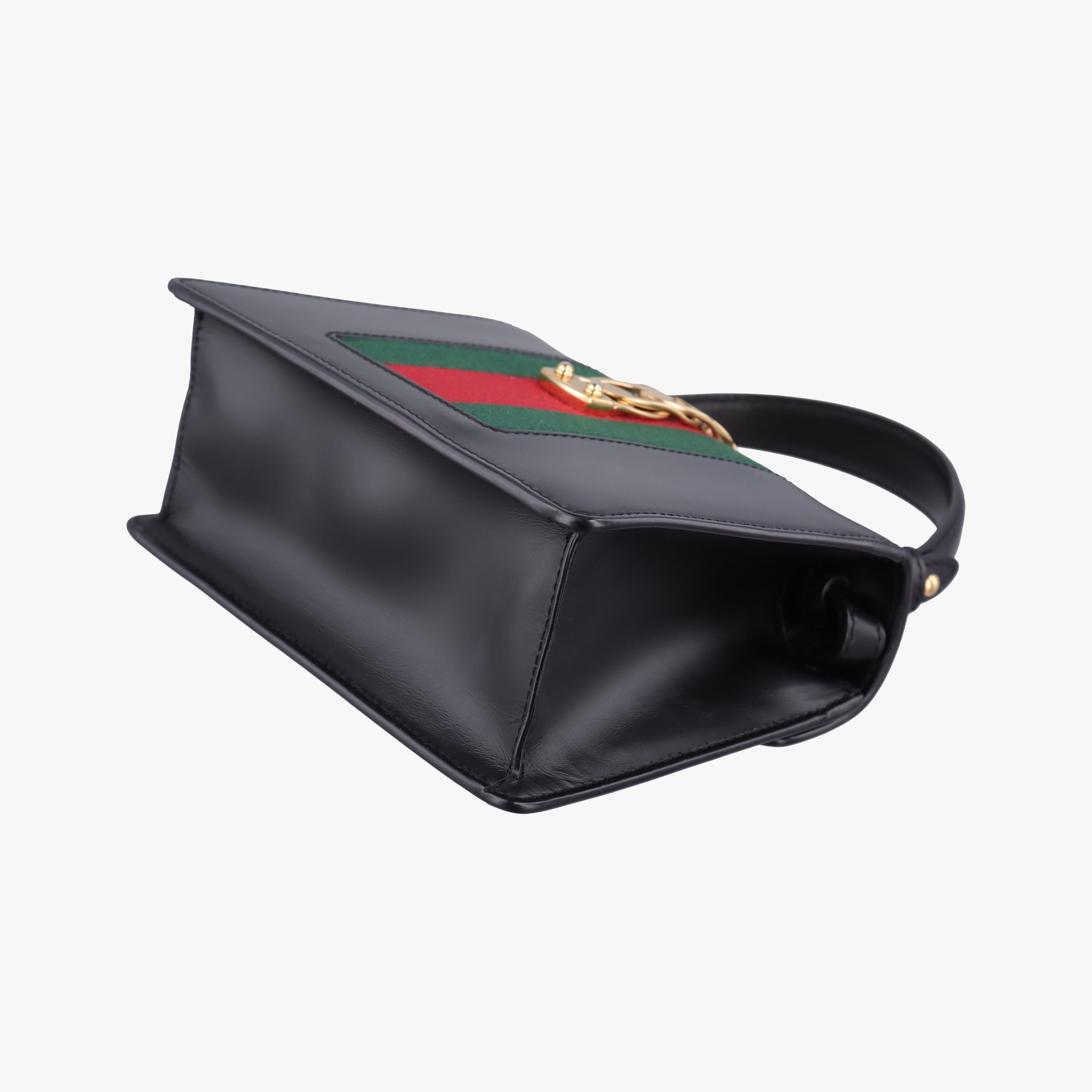 Sylvie Black Leather 470270 H022413199シルヴィ ブラック レザー 470270 H022413199