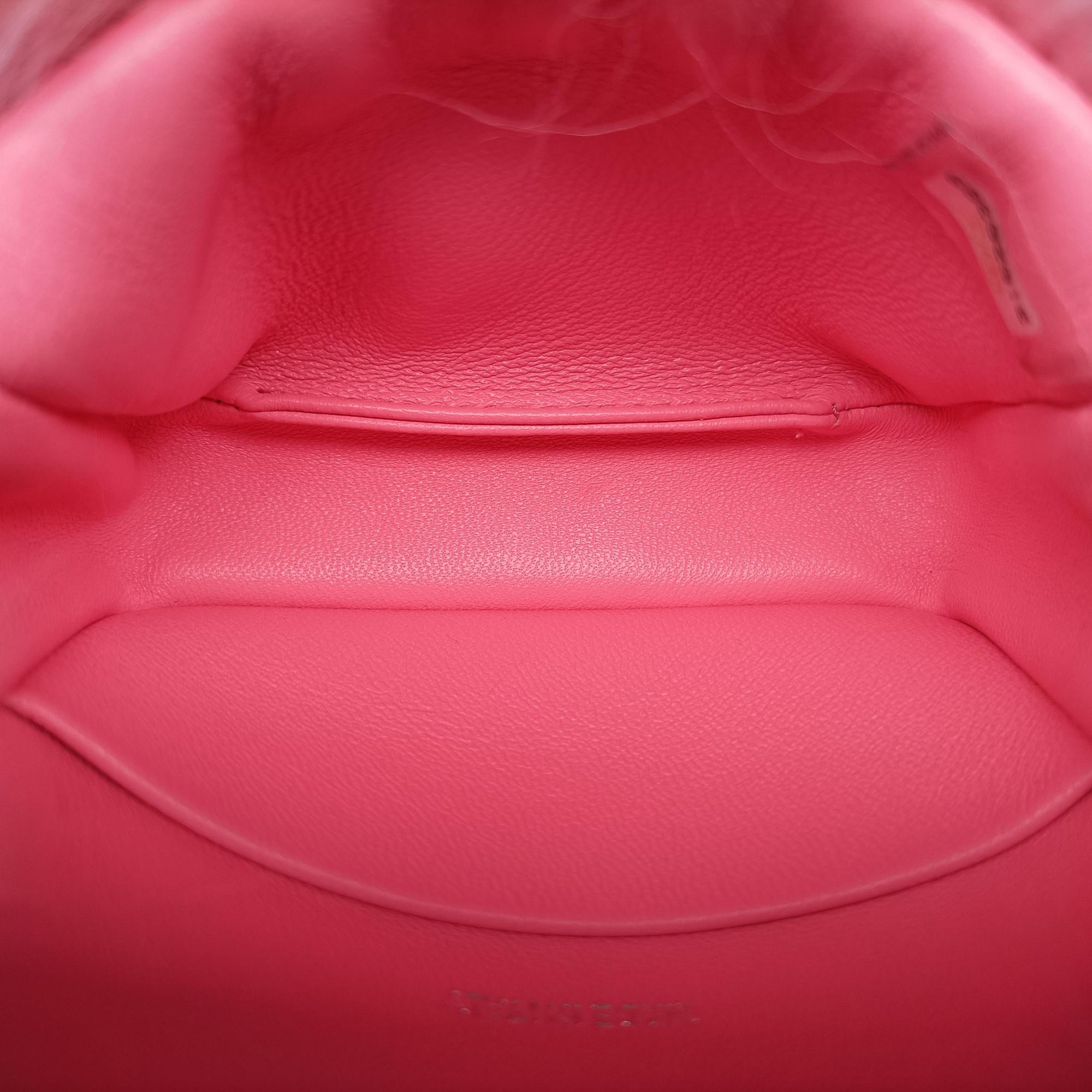 Shearling CC Hook Card Holder Pink wool AP2397 31626389シアリングCCフックカードホルダー ピンク ウール AP2397 31626389