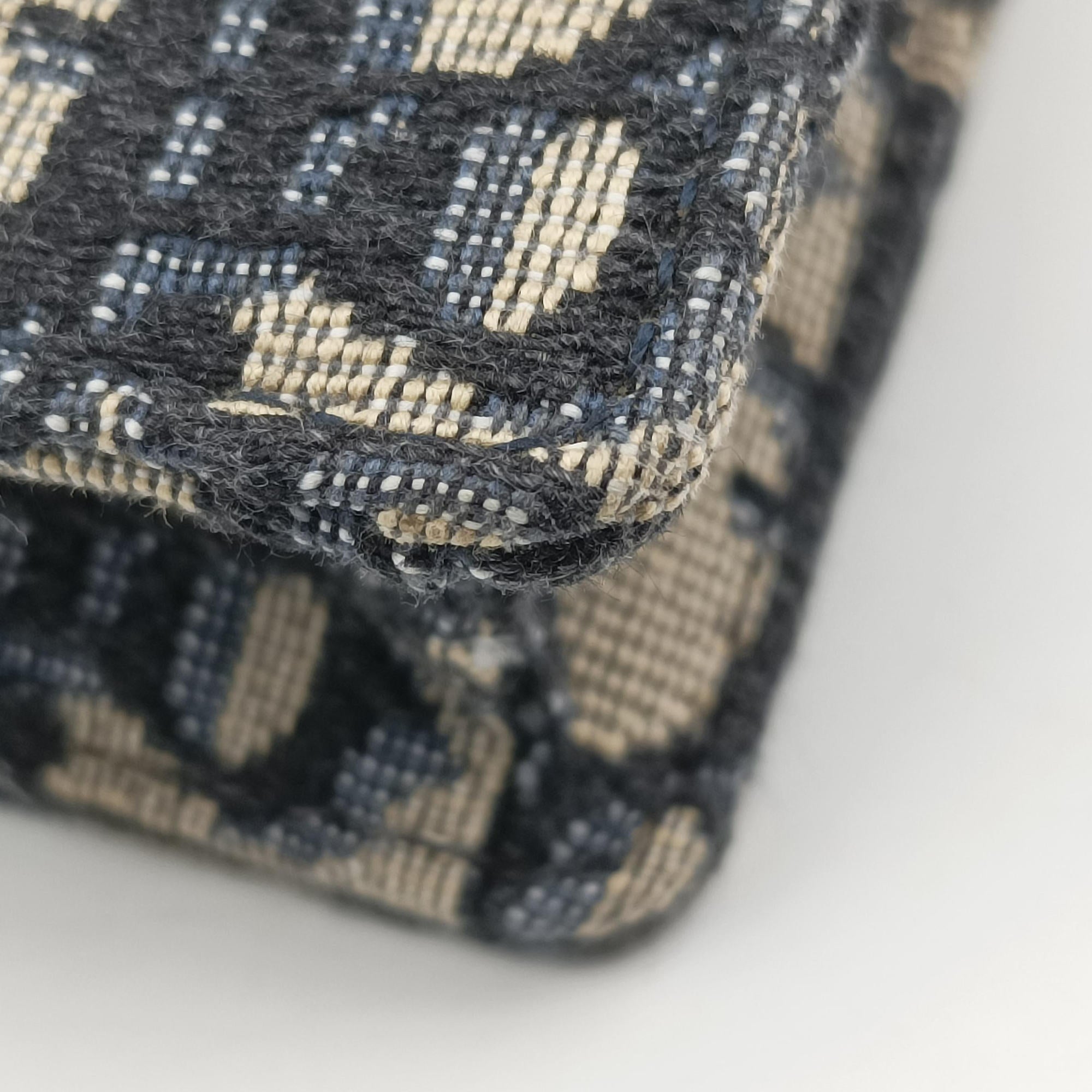 Saddle Navy×Gray jacquard 12-MA1210サドル ネイビー×グレー ジャガード 12-MA1210