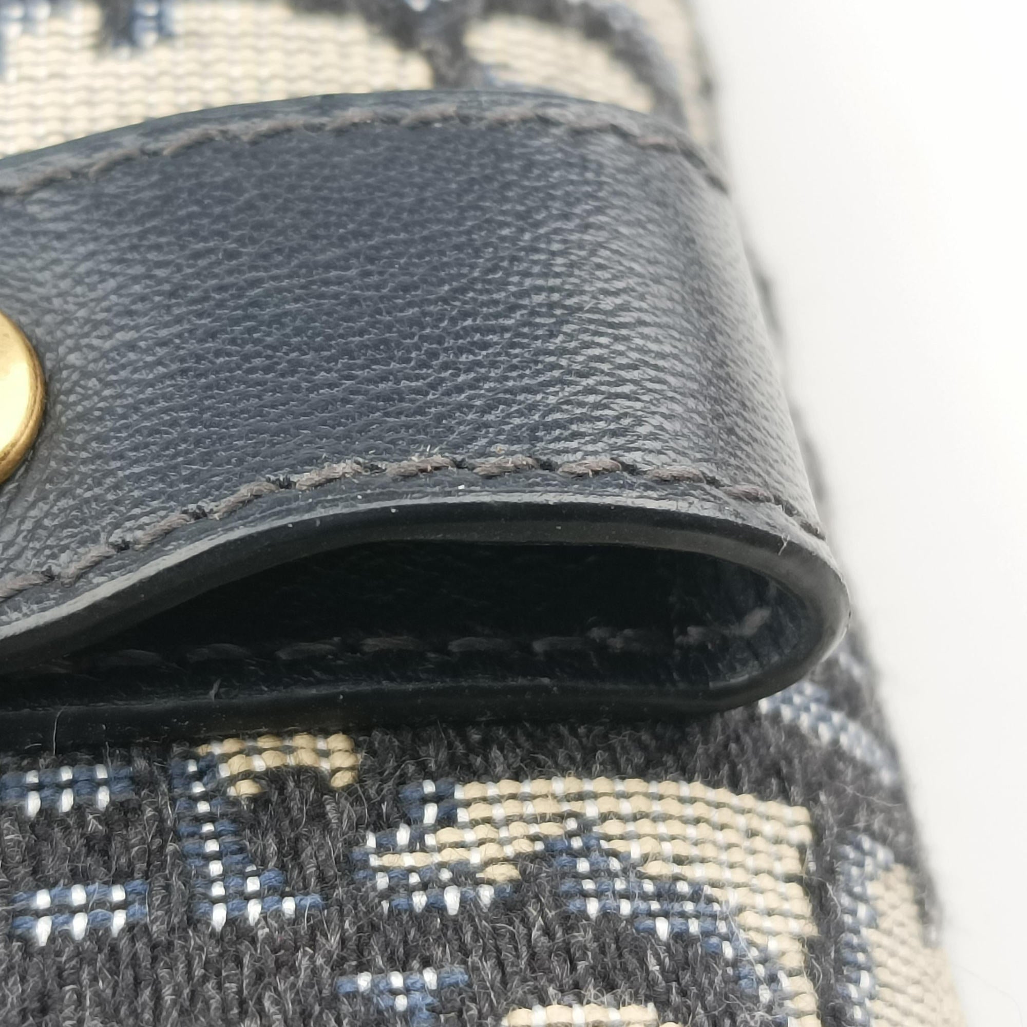 Saddle Navy×Gray jacquard 12-MA1210サドル ネイビー×グレー ジャガード 12-MA1210