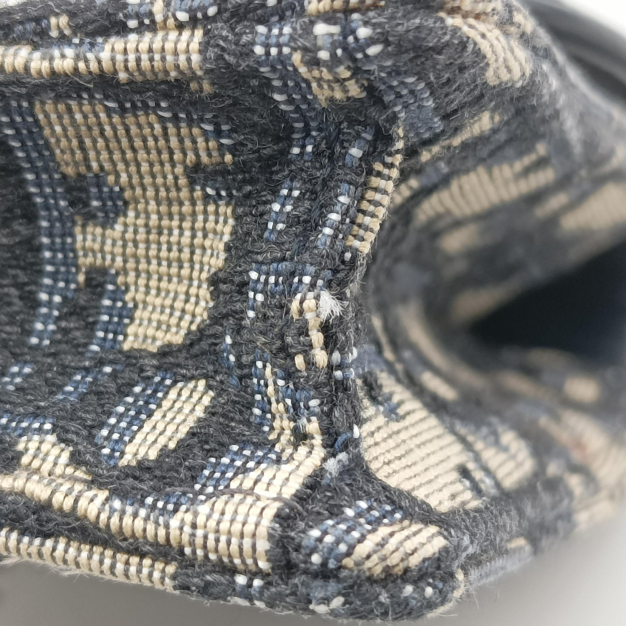 Saddle Navy×Gray jacquard 12-MA1210サドル ネイビー×グレー ジャガード 12-MA1210