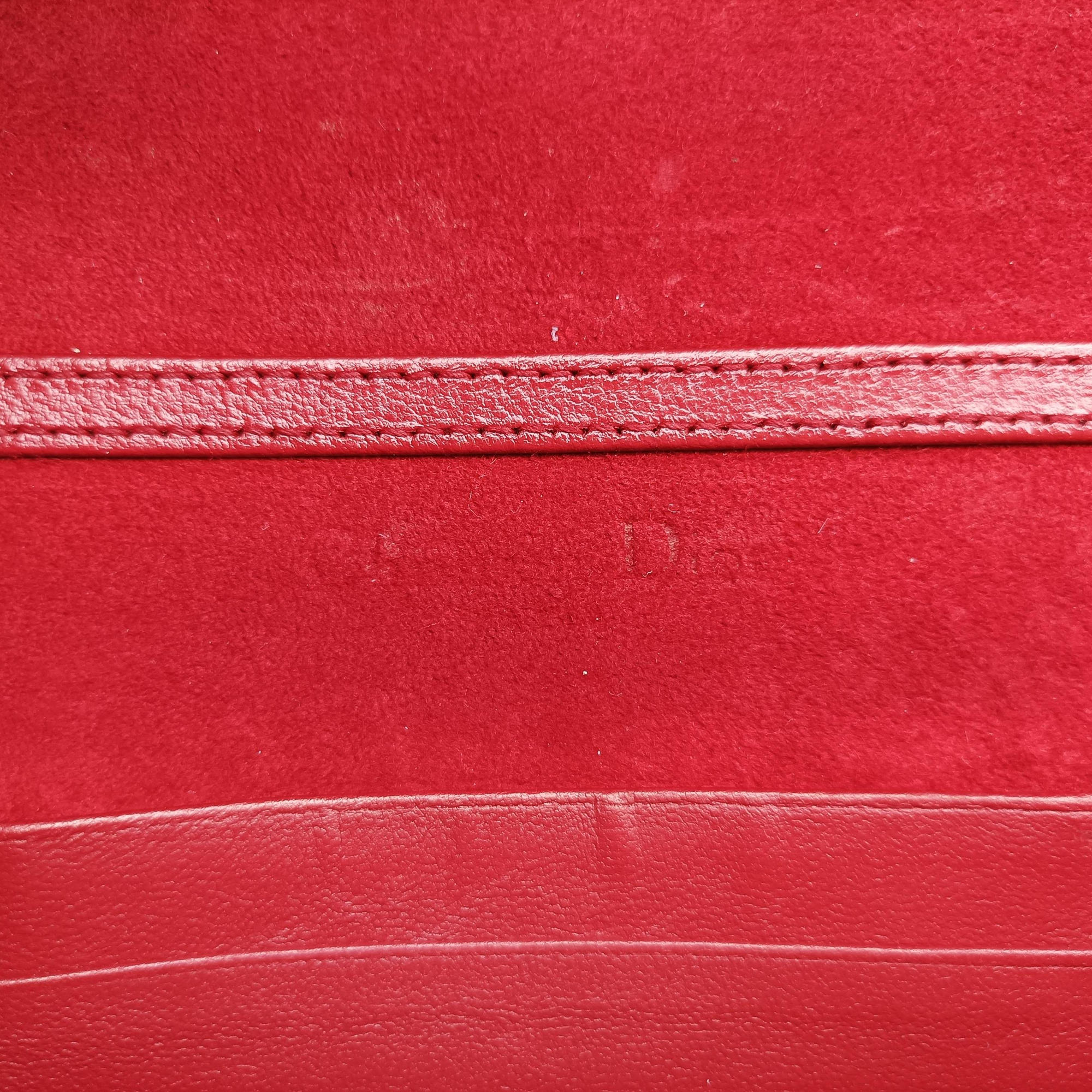 Diorama Red lambskin 08-BO-1127ディオラマ レッド ラムスキン 08-BO-1127