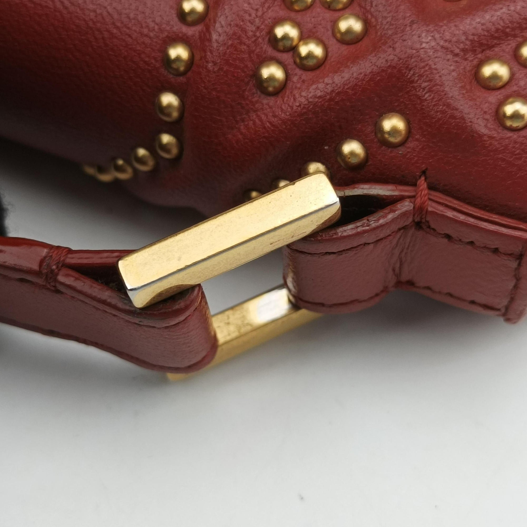Diorama Red lambskin 08-BO-1127ディオラマ レッド ラムスキン 08-BO-1127