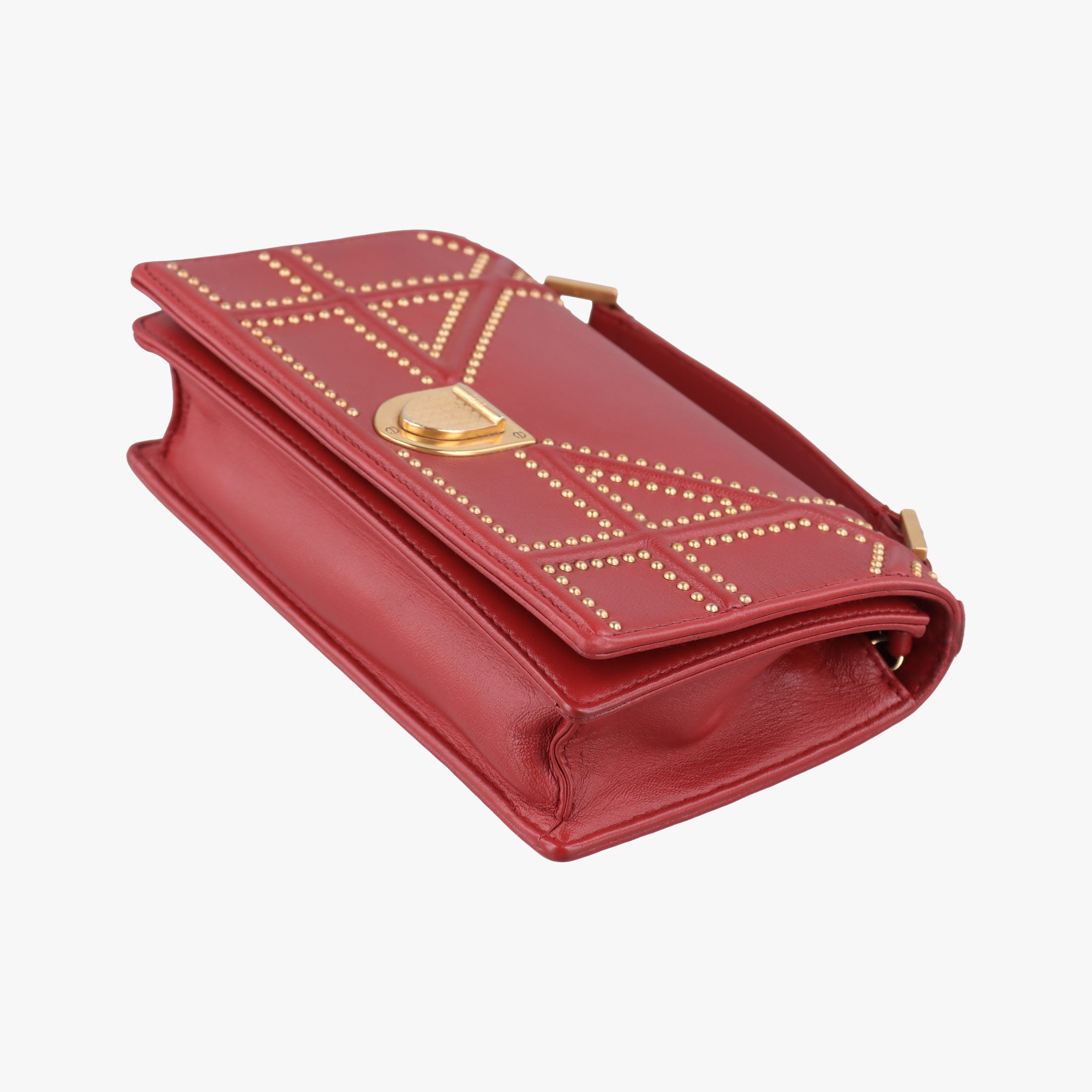 Diorama Red lambskin 08-BO-1127ディオラマ レッド ラムスキン 08-BO-1127