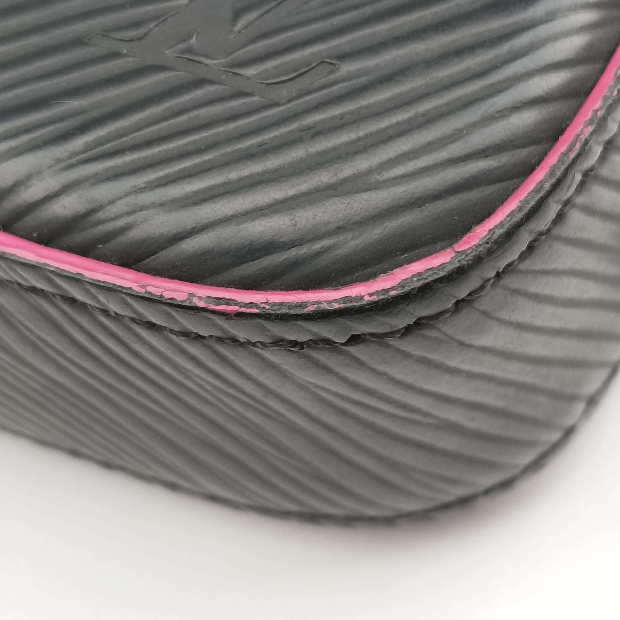 Pochette Felice Noir×Pink Epi M64579 TJ4128ポシェット フェリーチェ ノワール×ピンク エピ M64579 TJ4128