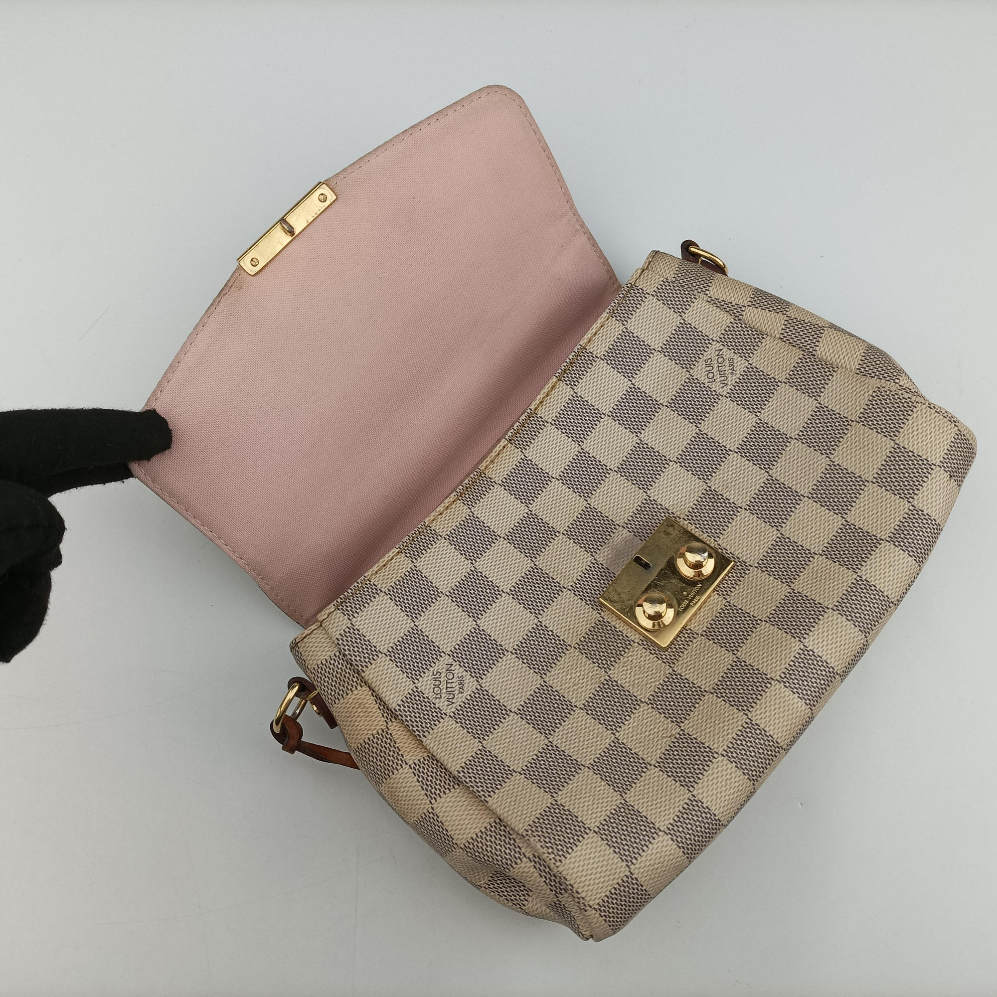 CROISETTE Azur Damier Canvas N41581 TR2106クロワゼット アズール ダミエキャンバス N41581 TR2106