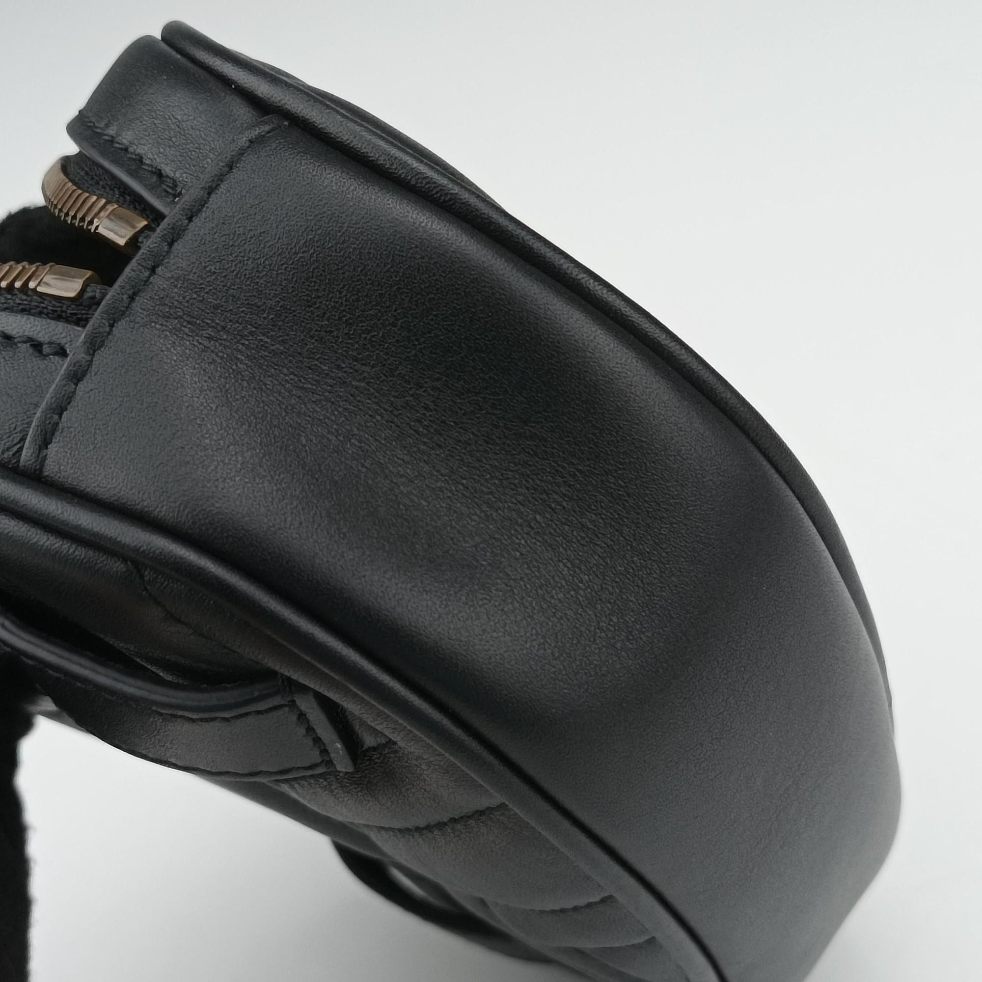 GG Marmont Black Leather 476434 A025370739GGマーモント ブラック レザー 476434 A025370739
