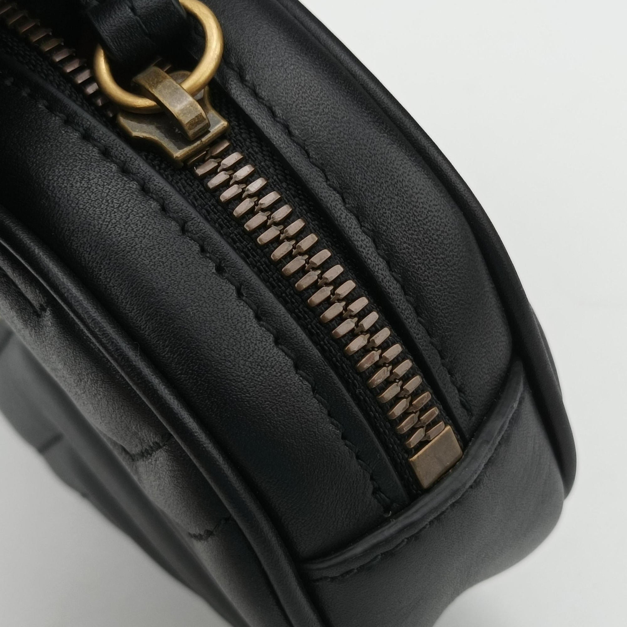 GG Marmont Black Leather 476434 A025370739GGマーモント ブラック レザー 476434 A025370739