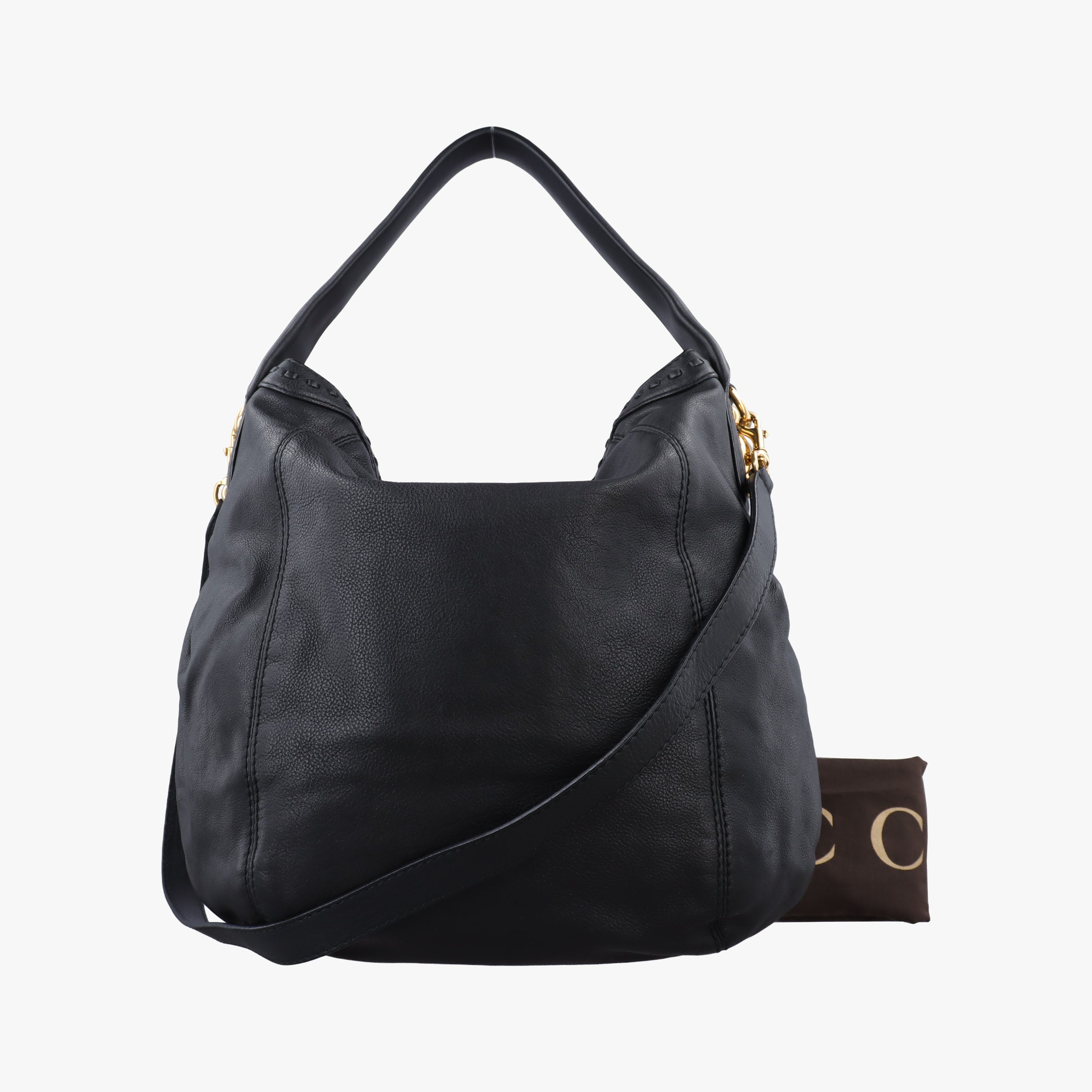 Sunset hobo Black Leather 269933 I9876678サンセット ホーボー ブラック レザー 269933 I9876678