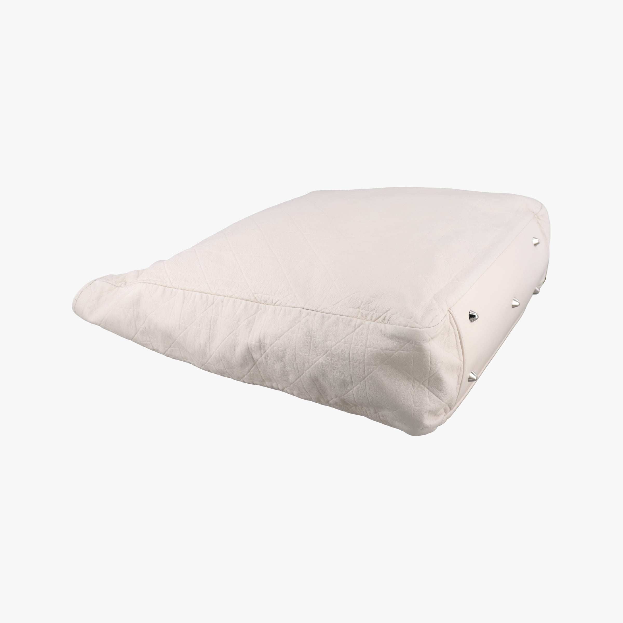 Cannage Dior Soft Shopping White lambskin 94-MA-0019カナージュ ディオール ソフトショッピング ホワイト ラムスキン 94-MA-0019
