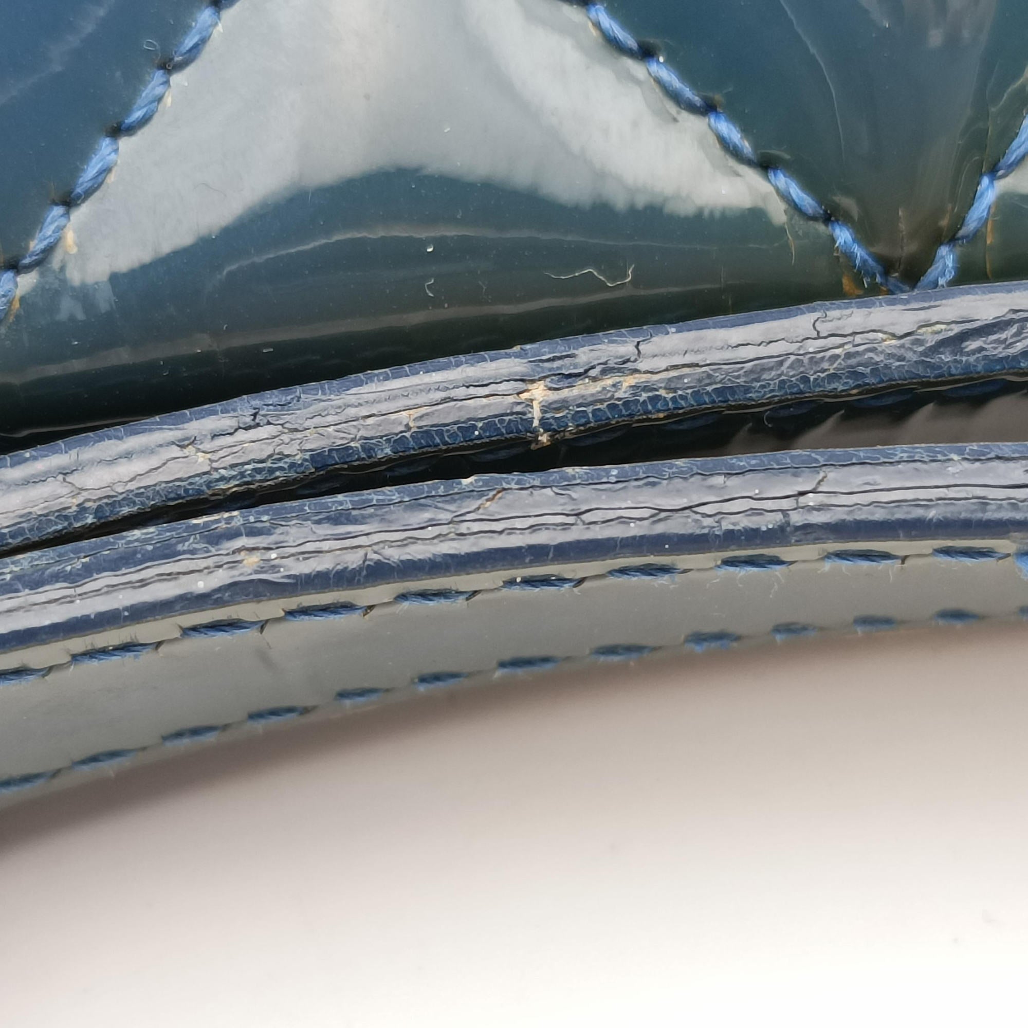 Mademoiselle Bowling Blue Patent Leather A50558 16169958マドモアゼル ボーリング ブルー パテント A50558 16169958