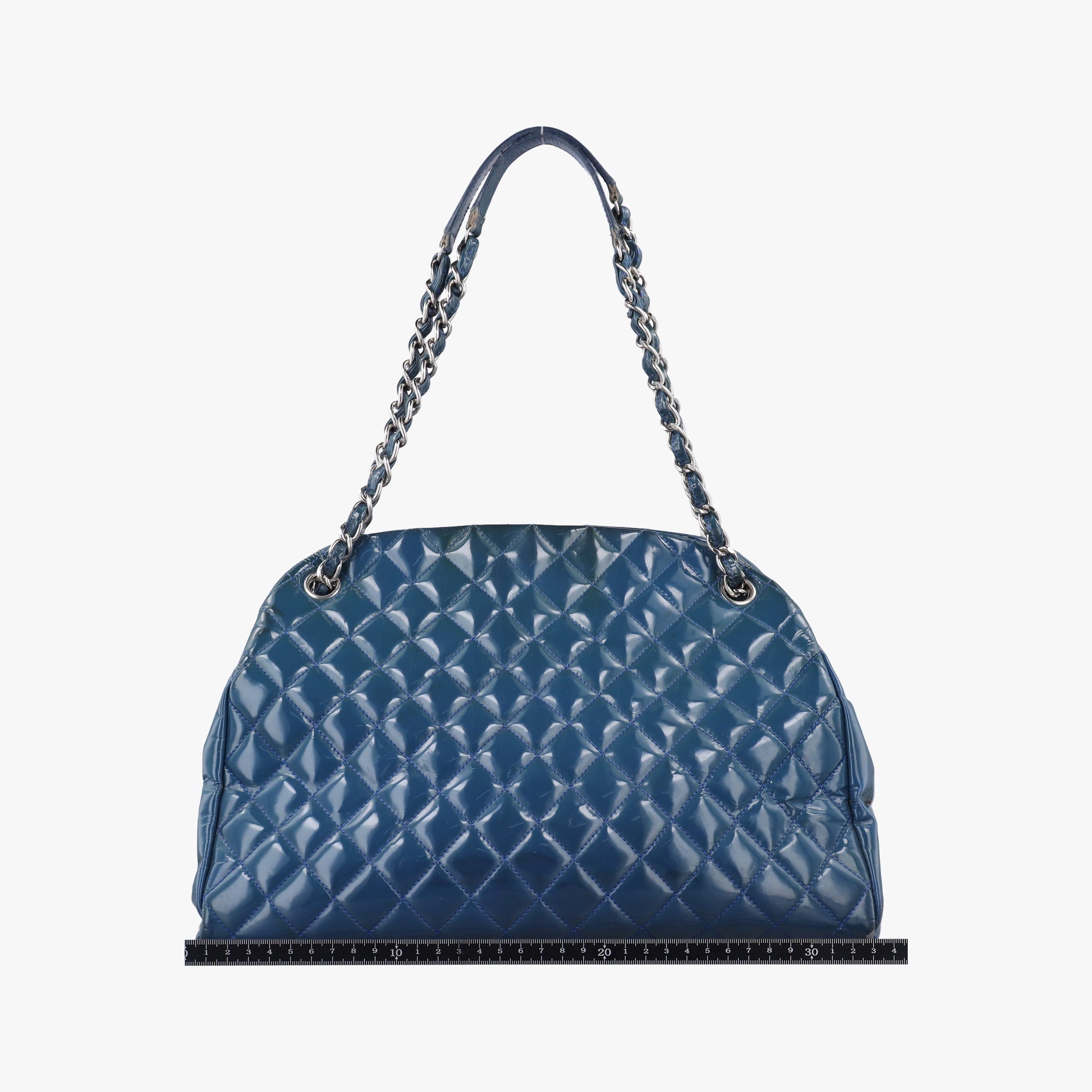 Mademoiselle Bowling Blue Patent Leather A50558 16169958マドモアゼル ボーリング ブルー パテント A50558 16169958