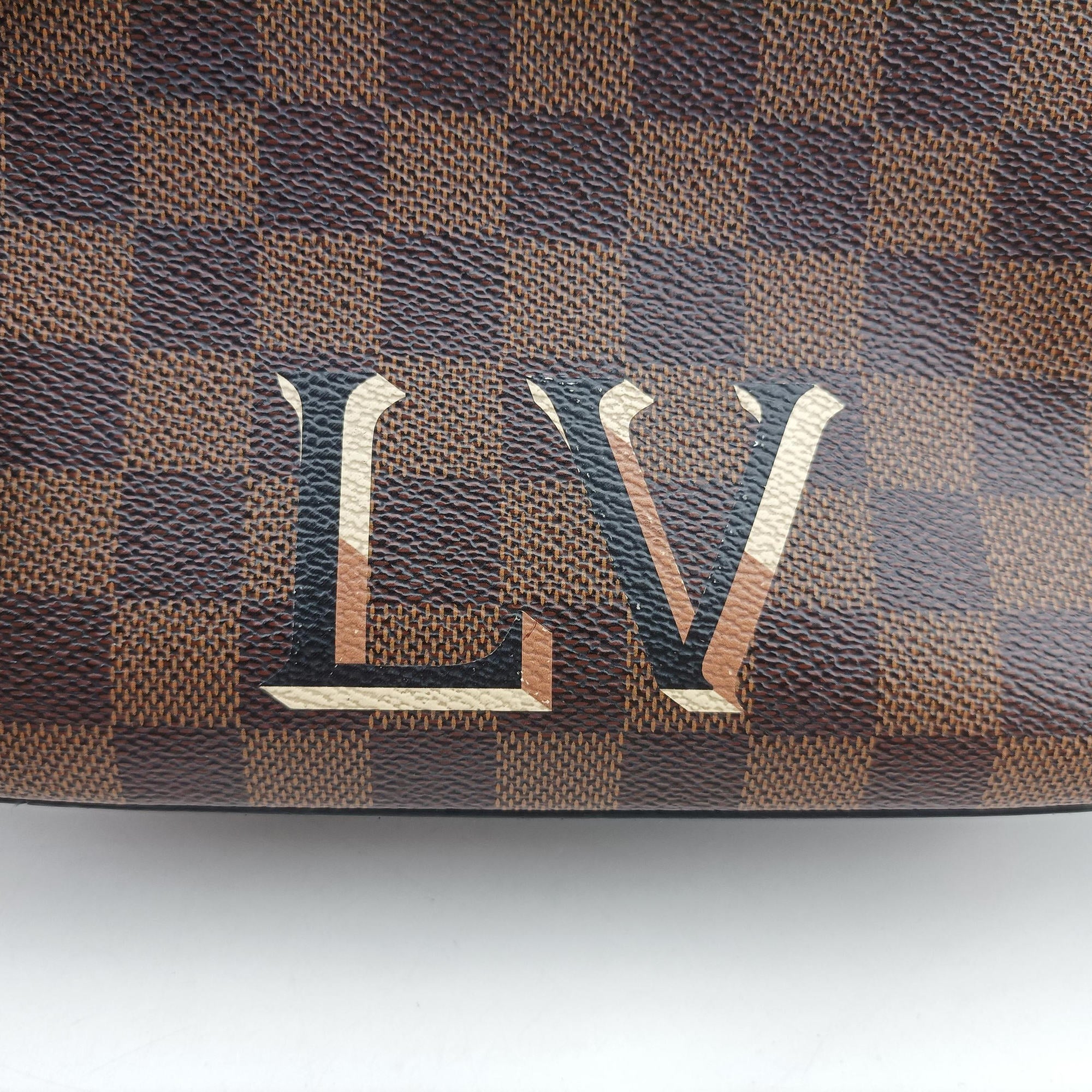 SANTA MONICA EBENE×Noir Damier Canvas×Leather N40189 CA4138サンタモニカ エベヌ×ノワール ダミエキャンバス×レザー N40189 CA4138