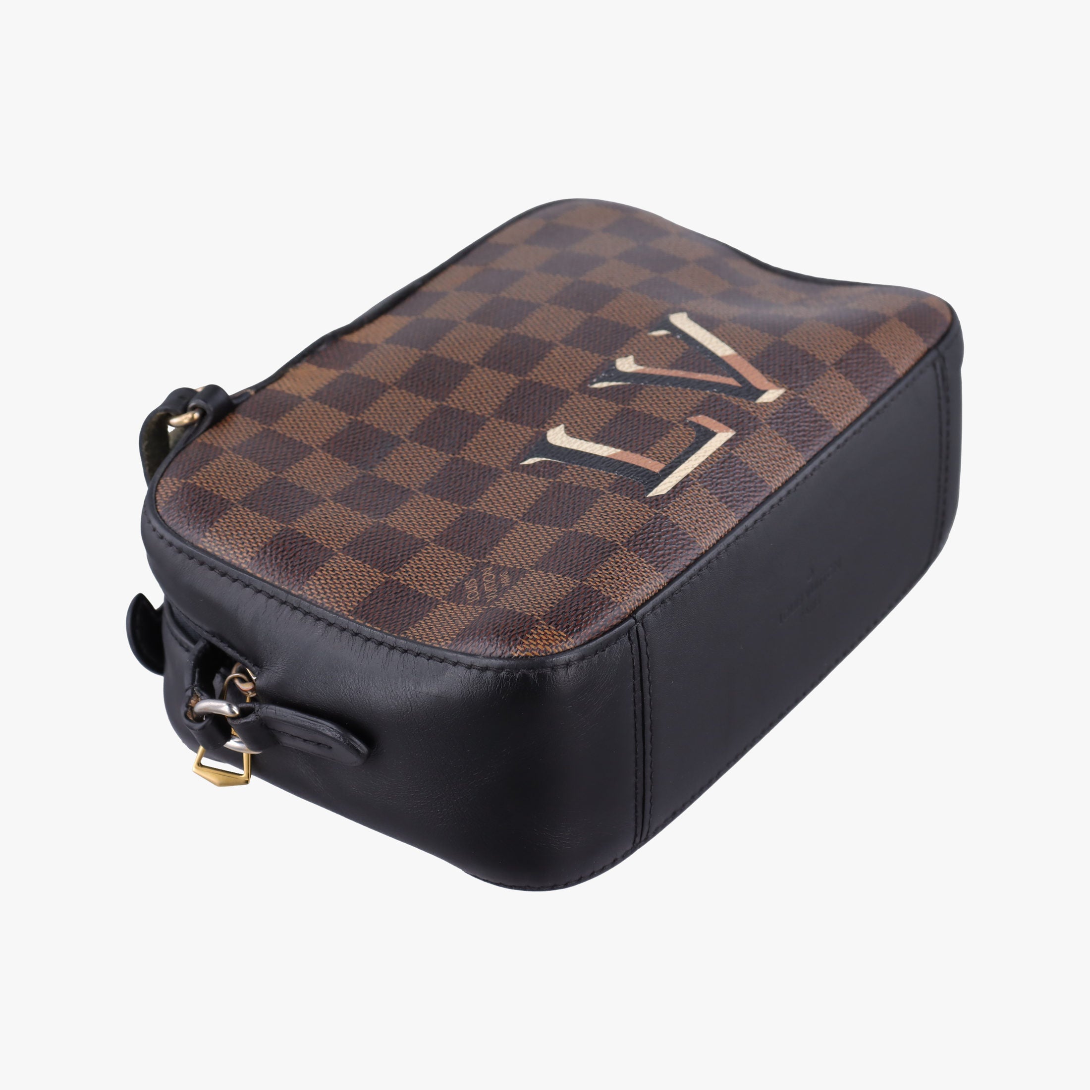 SANTA MONICA EBENE×Noir Damier Canvas×Leather N40189 CA4138サンタモニカ エベヌ×ノワール ダミエキャンバス×レザー N40189 CA4138