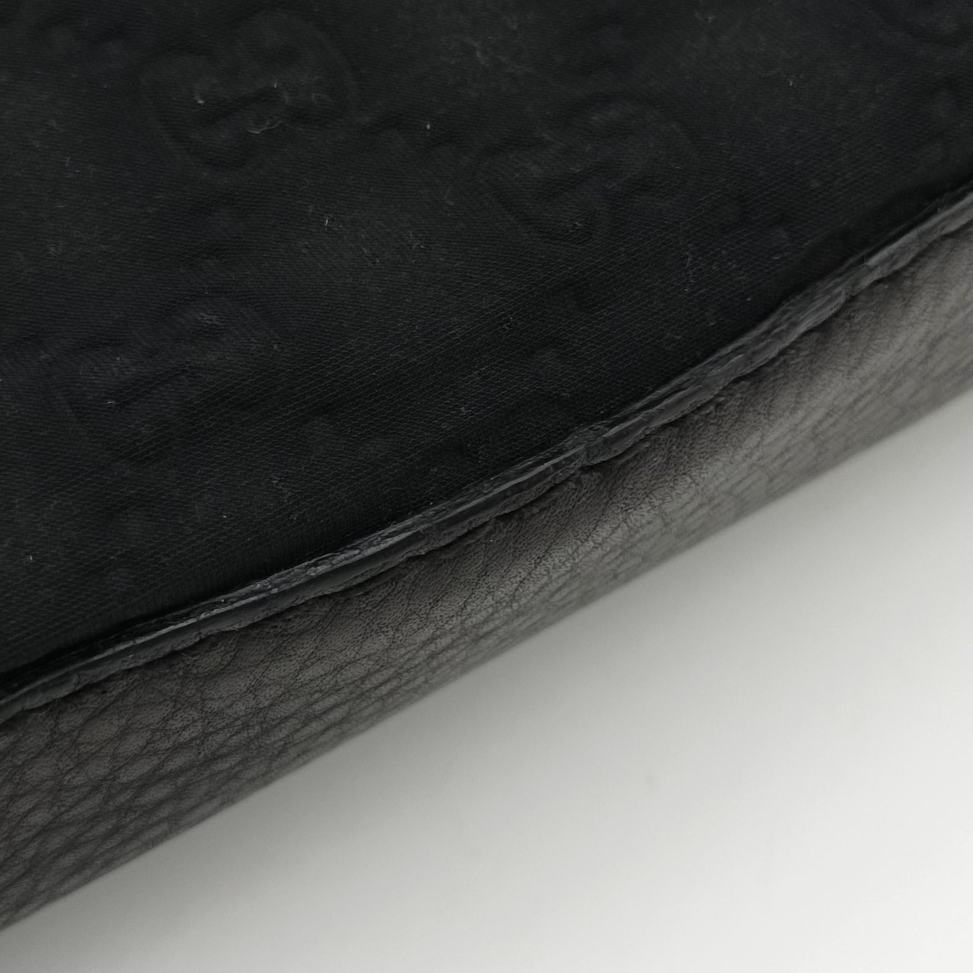 GG Neoprene Techno Tag Black fabric × Leather 241102 H7547429GG ネオプレン シリーズ ブラック ファブリック× レザー 241102 H7547429