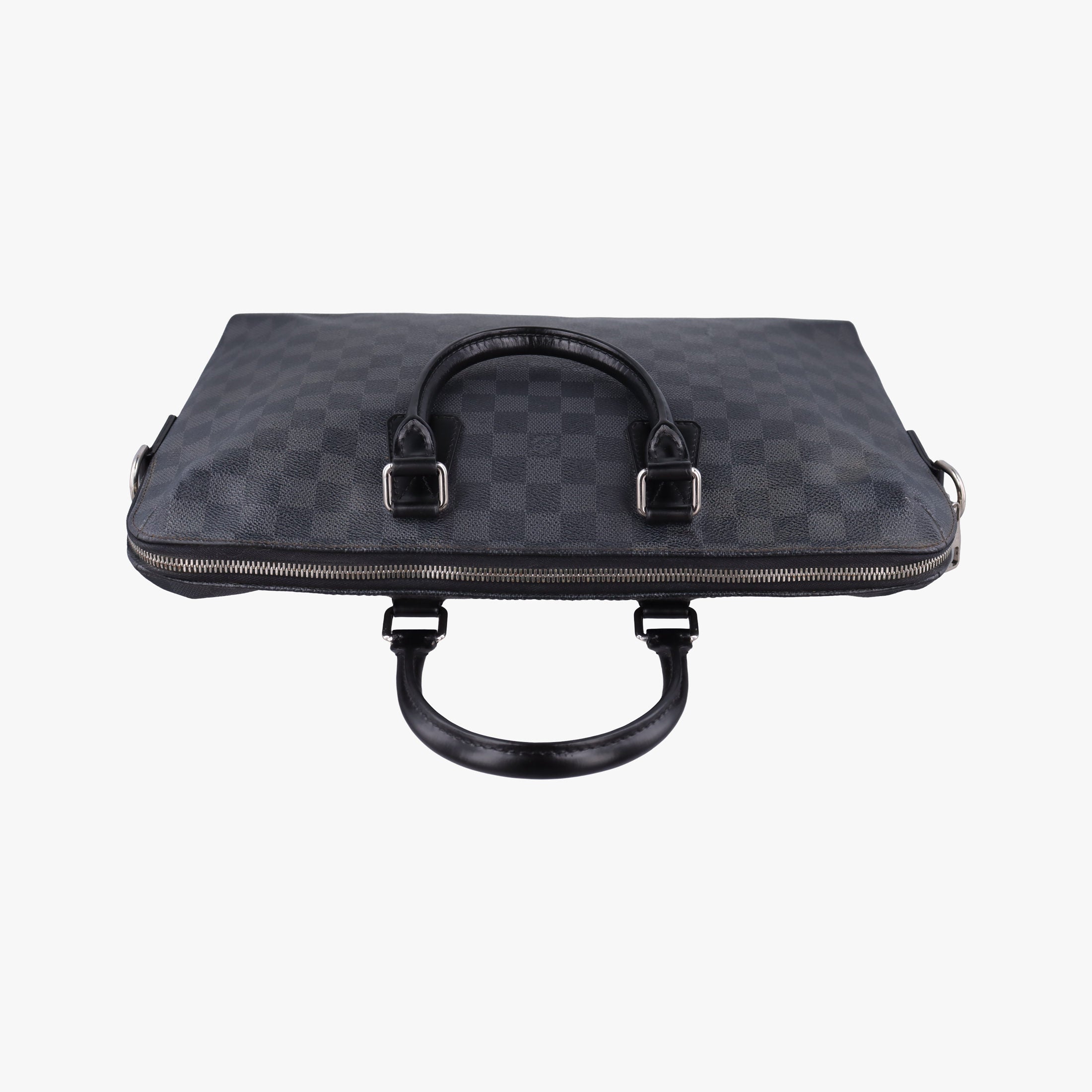 Porte Documents Jour Noir Damier Graphite N48224 SR3143ポルトドキュマン ジュール ノワール ダミエ グラフィット N48224 SR3143